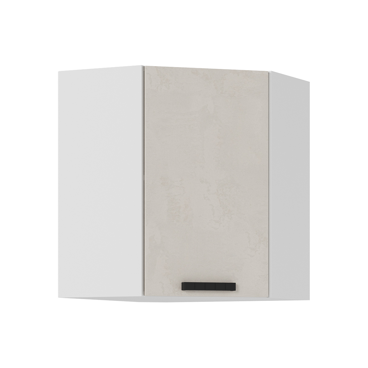 Изображение товара Навесной шкаф Стендмебель Пасаденна 60x71.6x60 см белый бежевый ламинированный