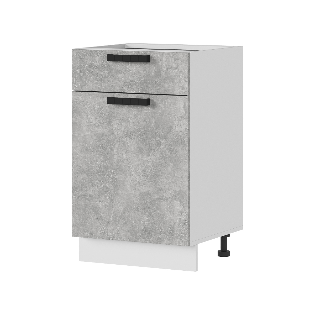 Изображение товара Напольный шкаф Стендмебель Пасаденна 50x84x47.4 см, белый ателье светлое