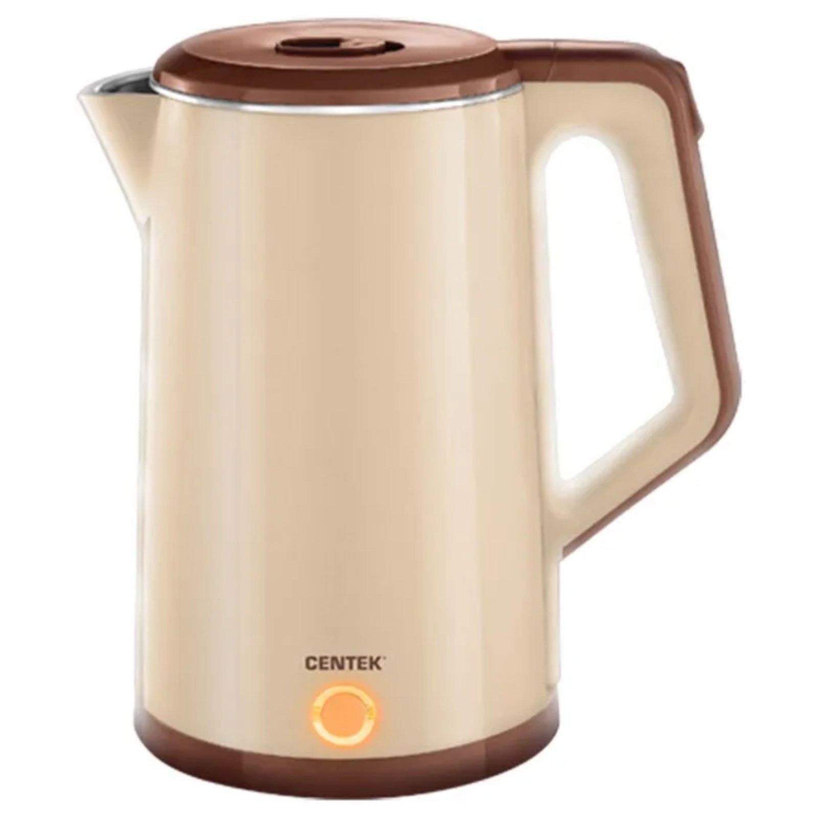 Изображение товара Электрический чайник Centek 9770455 1.5 л металл цвет бежевый
