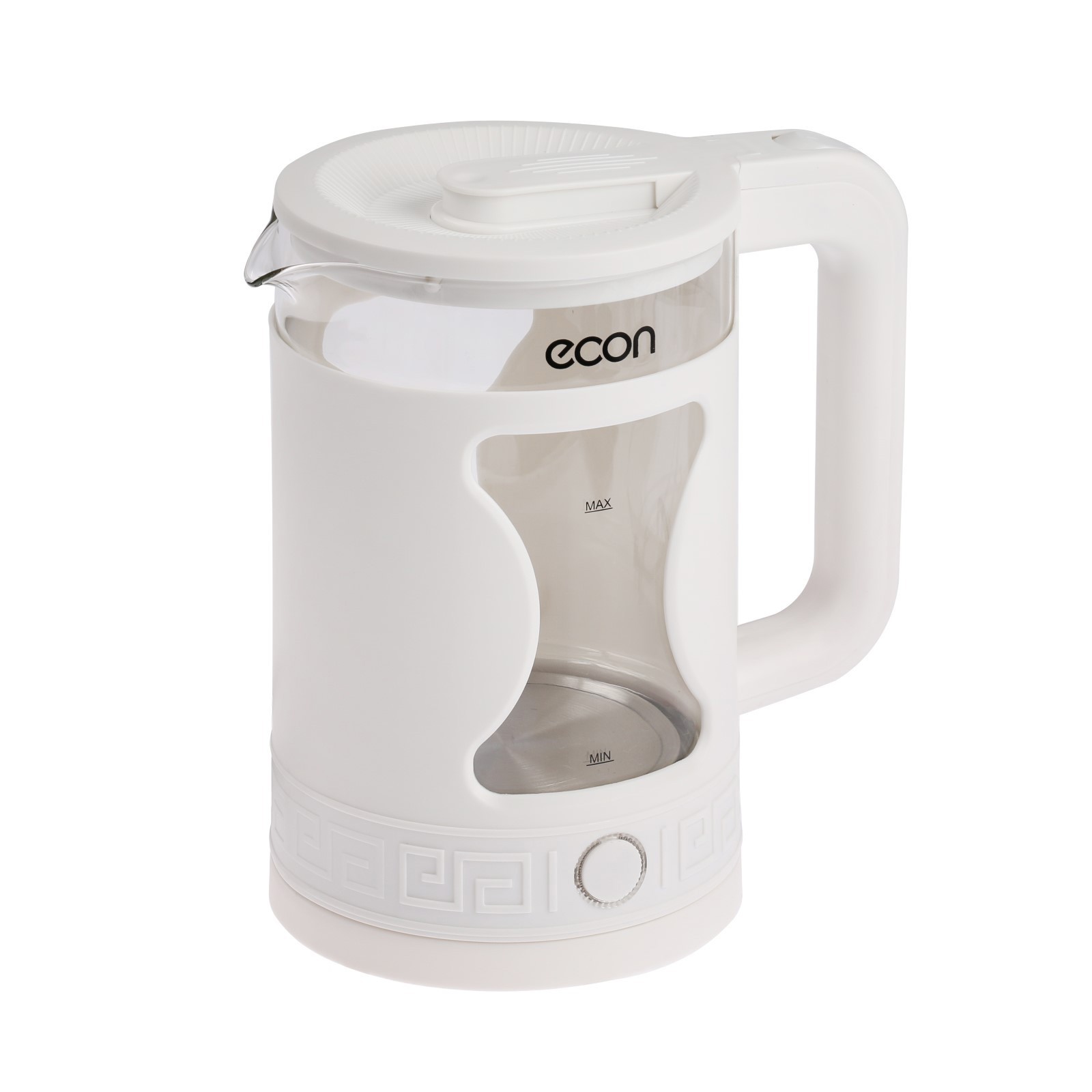 Изображение товара Электрический чайник ECON 9280149 1.5 л стекло белый