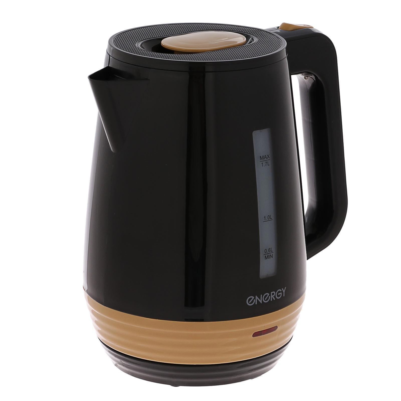 Изображение товара Электрический чайник ENERGY 4412161 1.7 л черный металл мощность 2200 Вт
