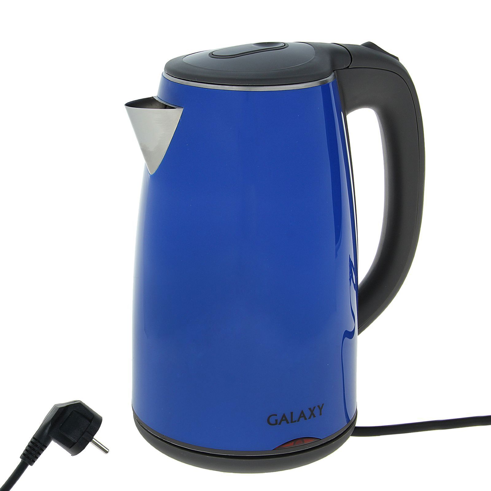 Изображение товара Электрический чайник Galaxy 1401915 1.7 л синий нержавейка автоматическое отключение