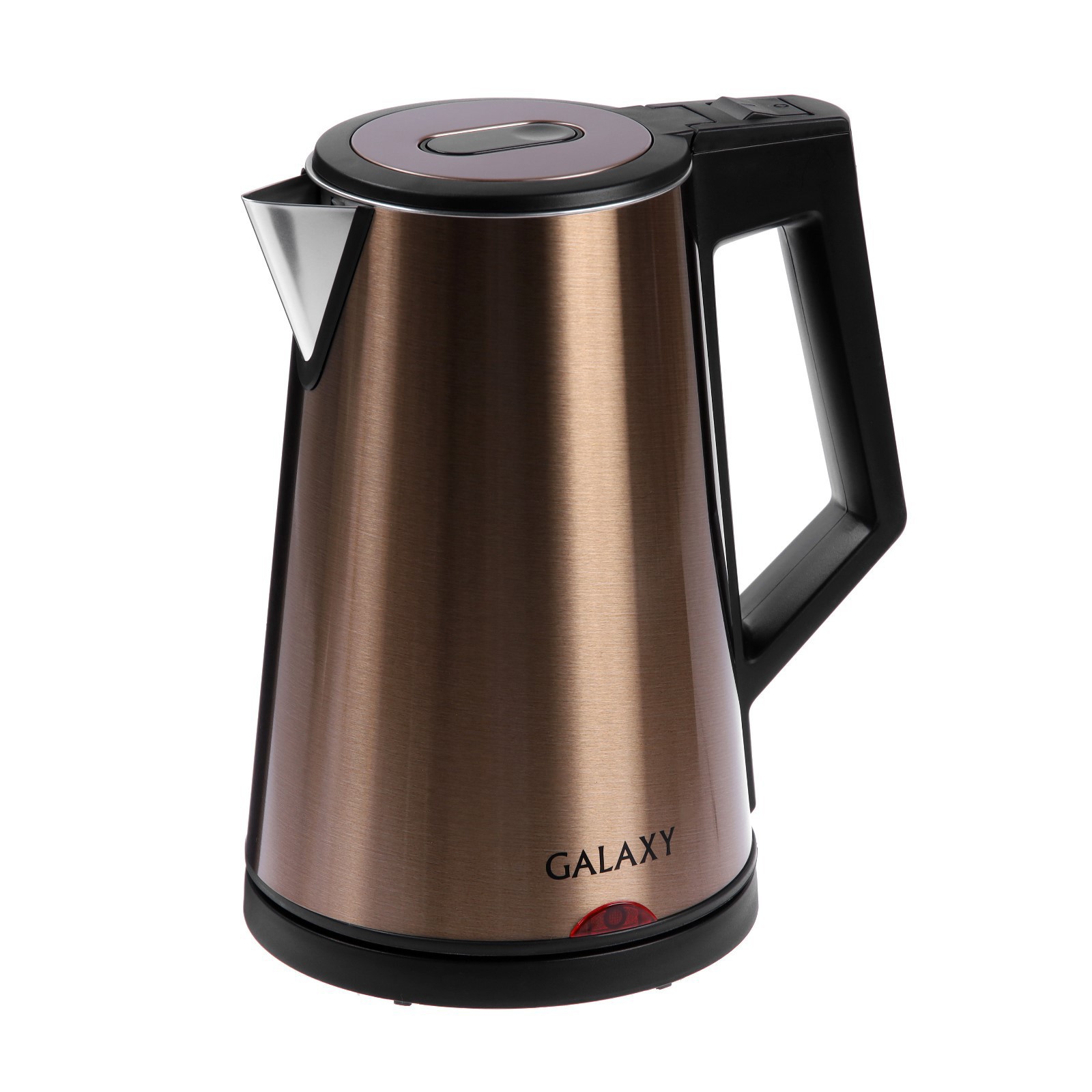 Изображение товара Электрический чайник Galaxy 9508955 1.7 л металл золотистый быстрый нагрев