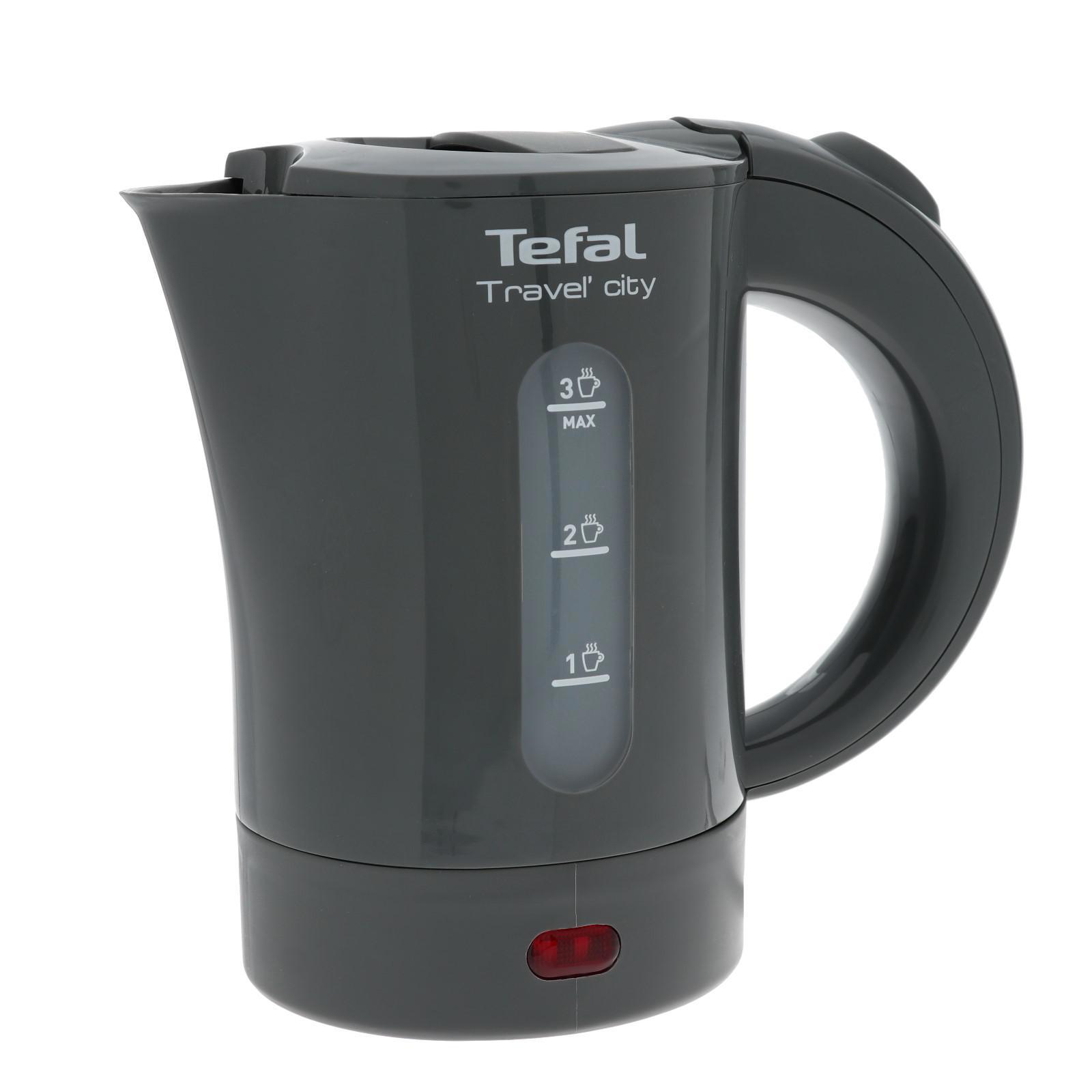 Изображение товара Электрический чайник Tefal 6482740 0.5 л пластиковый черный мощностью 650 Вт