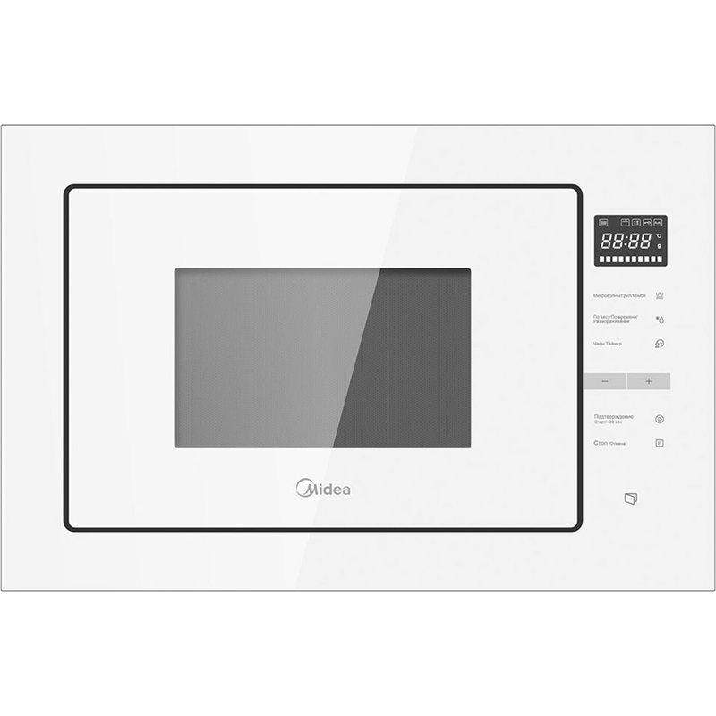 Изображение товара Встраиваемая микроволновая печь MIDEA MI10250GW 25 л сенсорное управление
