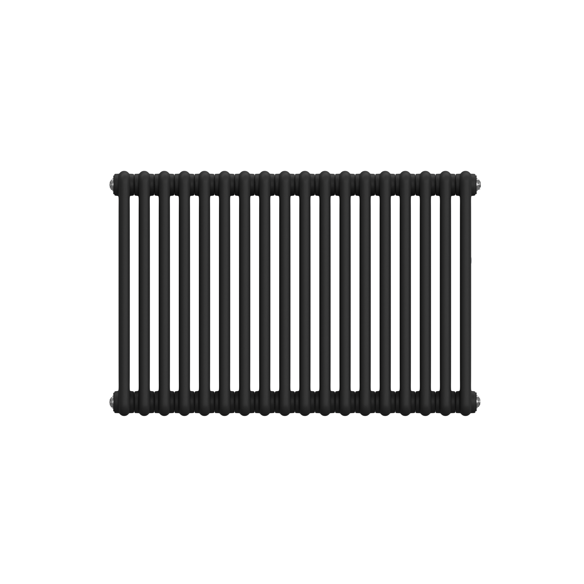 Изображение товара Радиатор трубчатый Rifar Tubog 3057-20 AN, черный, 20 секций, боковое подключение