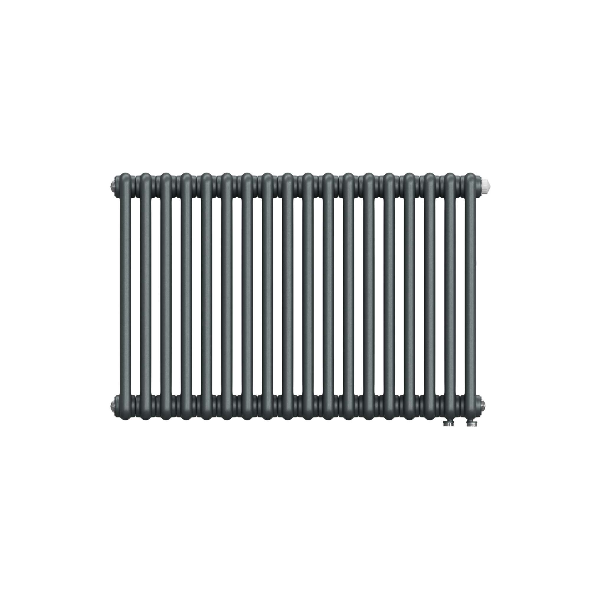 Изображение товара Радиатор трубчатый Rifar Tubog 3057-18 DV1 TI 500/103 18 секций серый, надежный и прочный