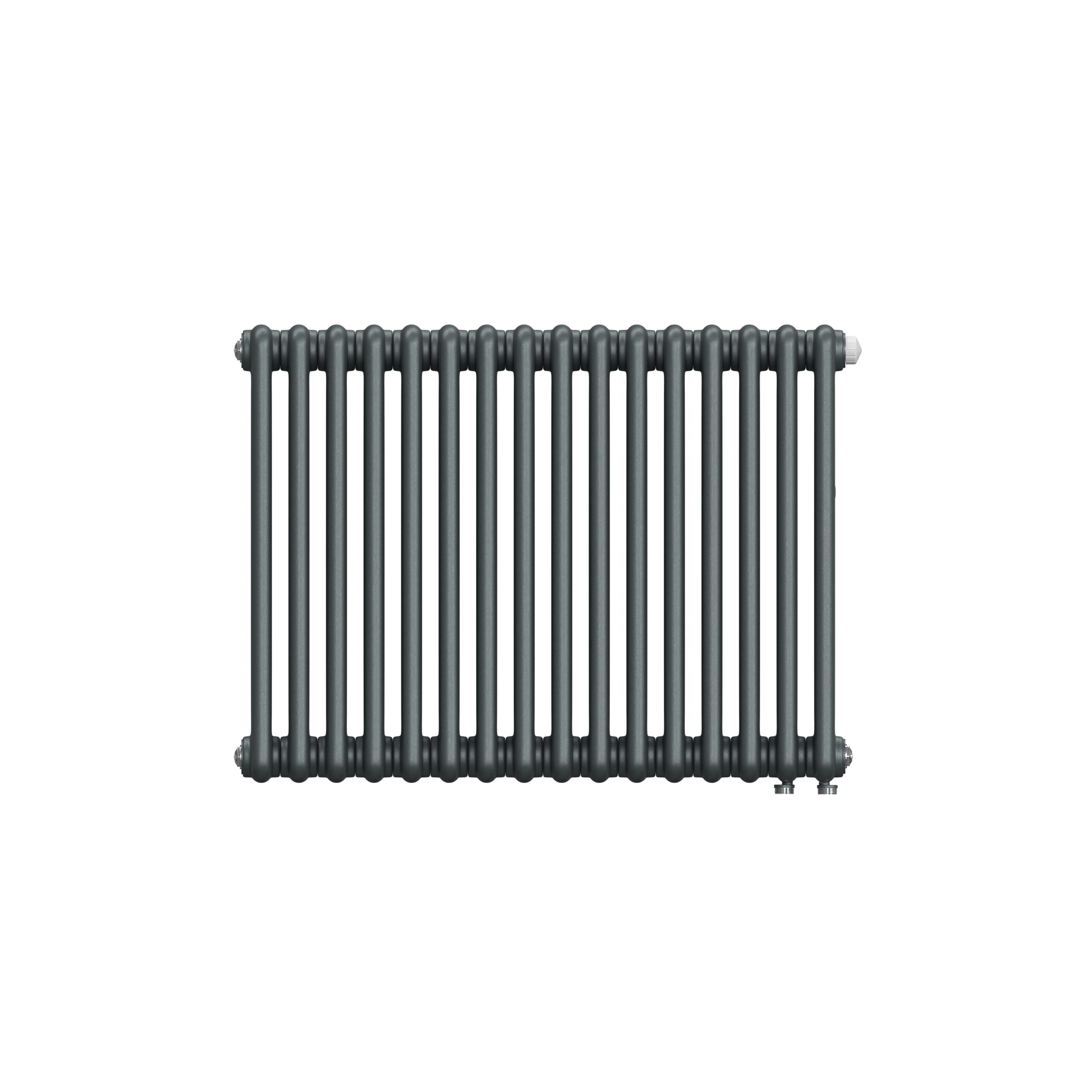 Изображение товара Радиатор трубчатый Rifar Tubog TUB 3057-16 DV1 TI 500/103 16 секций нижнее подключение сталь серый