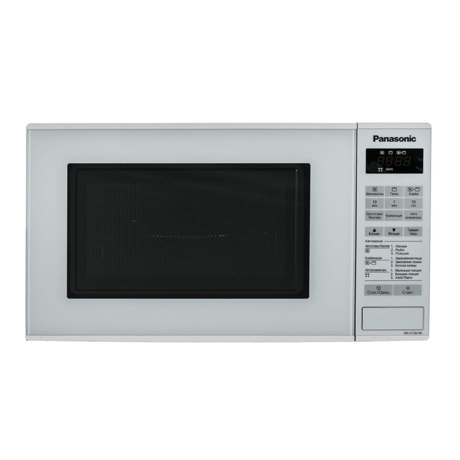 Изображение товара Микроволновая печь Panasonic NN-GT261WZPE 20 л белая с грилем и автоматической разморозкой