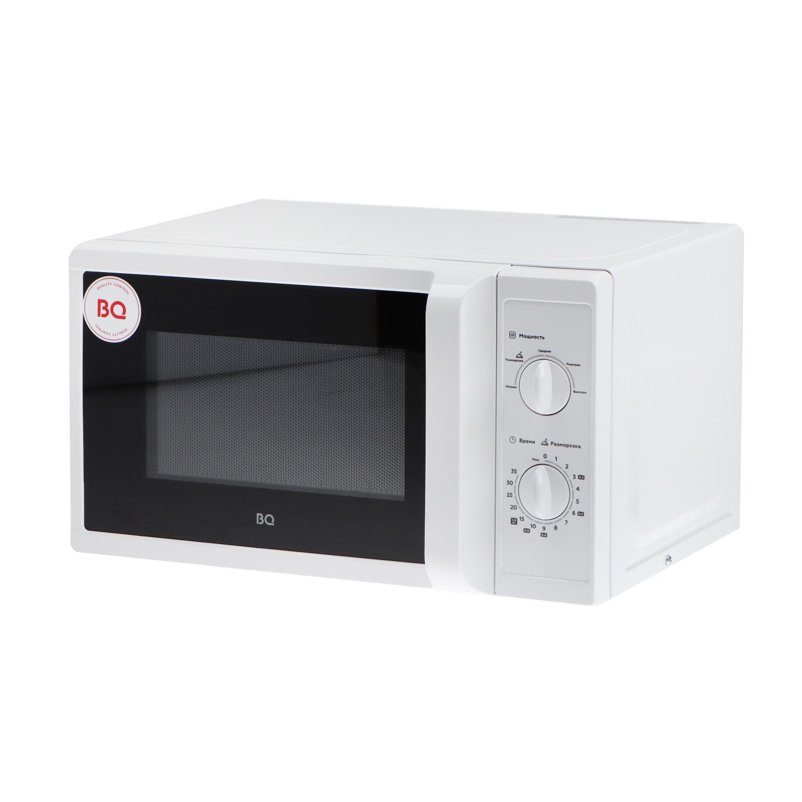Изображение товара Отдельностоящая микроволновая печь Bq MWO-20030WS 20 л 28.1x35x45.5 см цвет белый