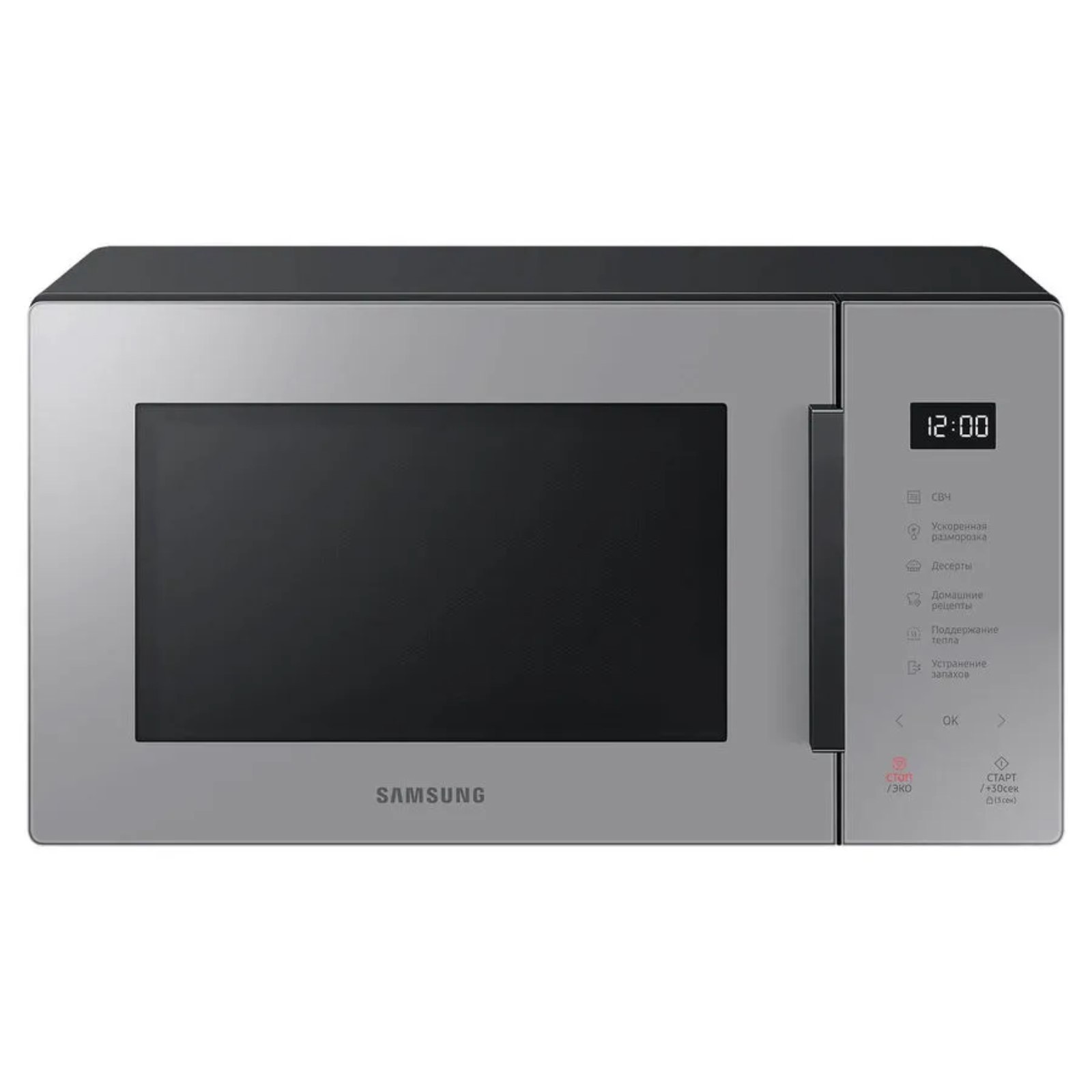 Изображение товара Микроволновая печь Samsung MS23T5018AG BW 23 л 800 Вт серый