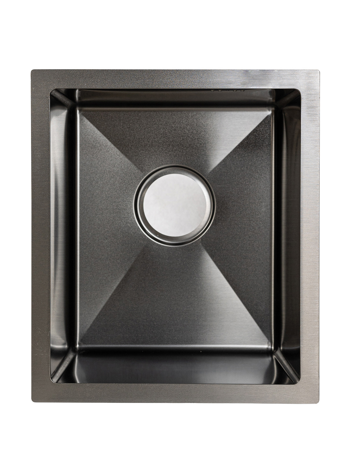 Изображение товара Врезная мойка Siriusline SL3844G 38x44x42 см нержавеющая сталь цвет графит