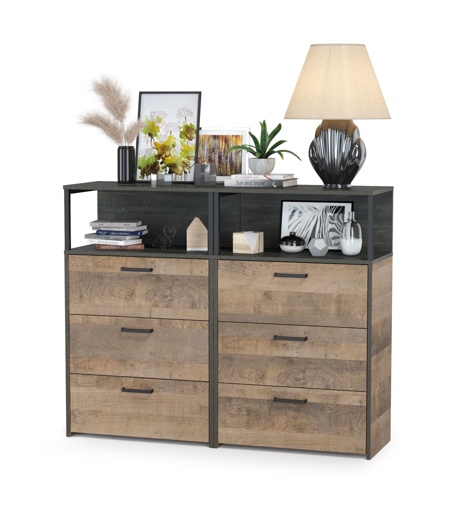 Изображение товара Комод Моби Трувор 6 ящиков современный мебель стиль лофт Россия