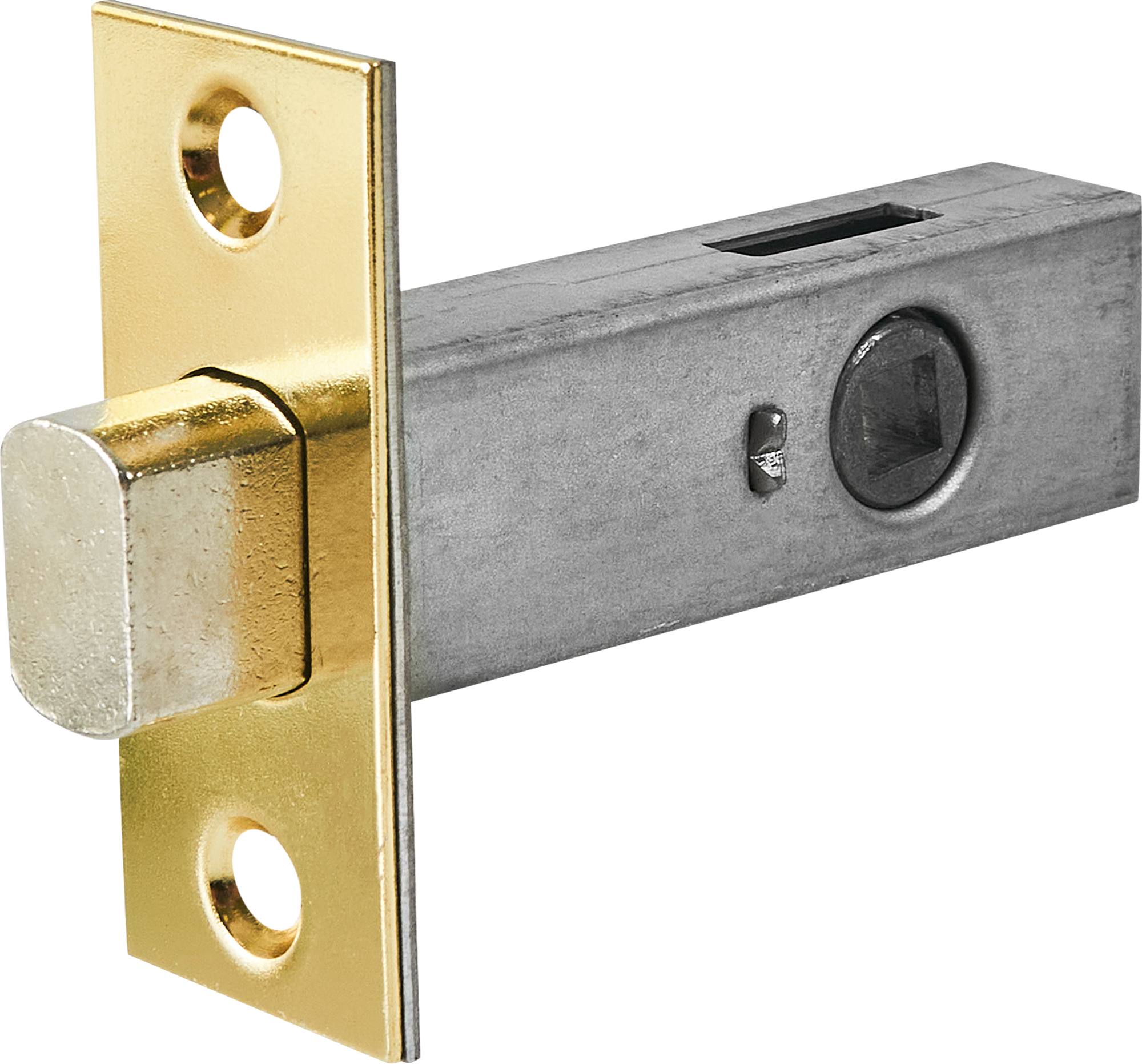 Задвижка межкомнатная Standers TL02-GP 65x57x25 мм сталь цвет золото