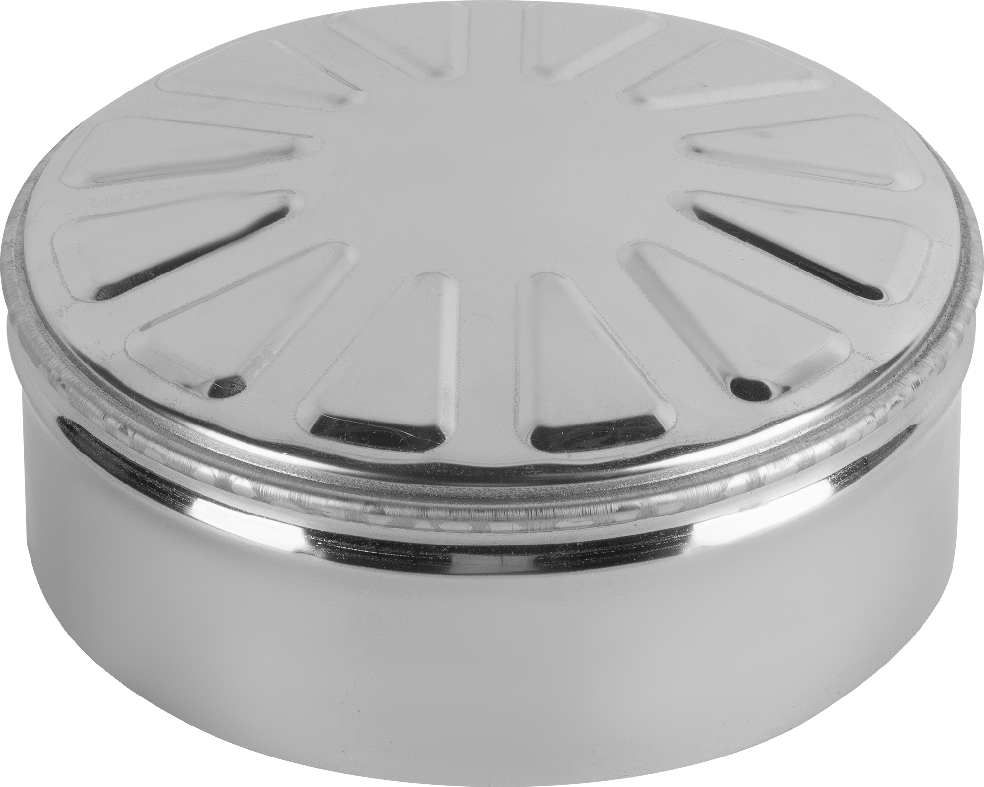 Изображение товара Заглушка для ревизии Металлик и Ко 115/200 мм из нержавеющей и оцинкованной стали