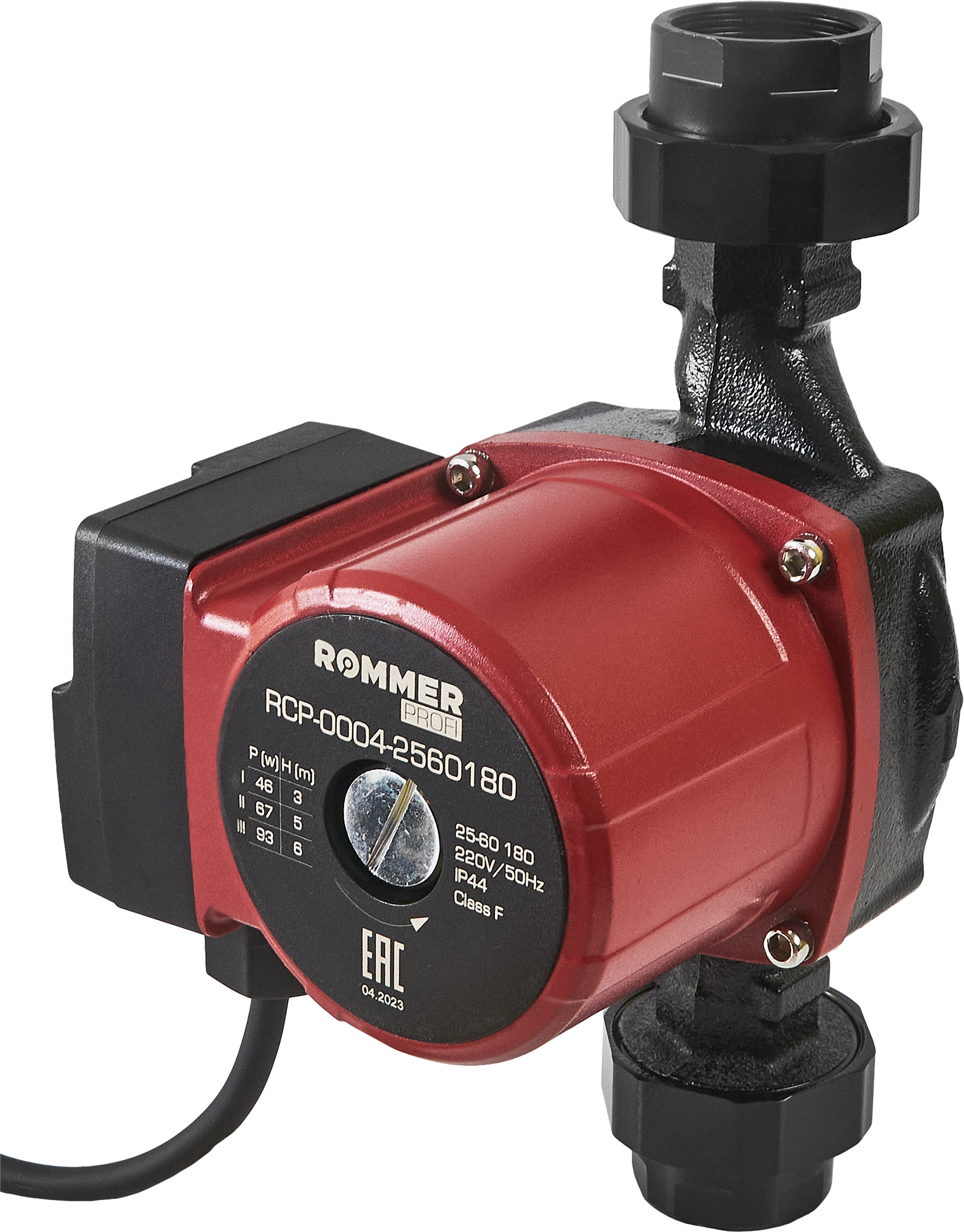 Изображение товара Циркуляционный насос Rommer Profi 25/6 180 мм для отопления и ГВС