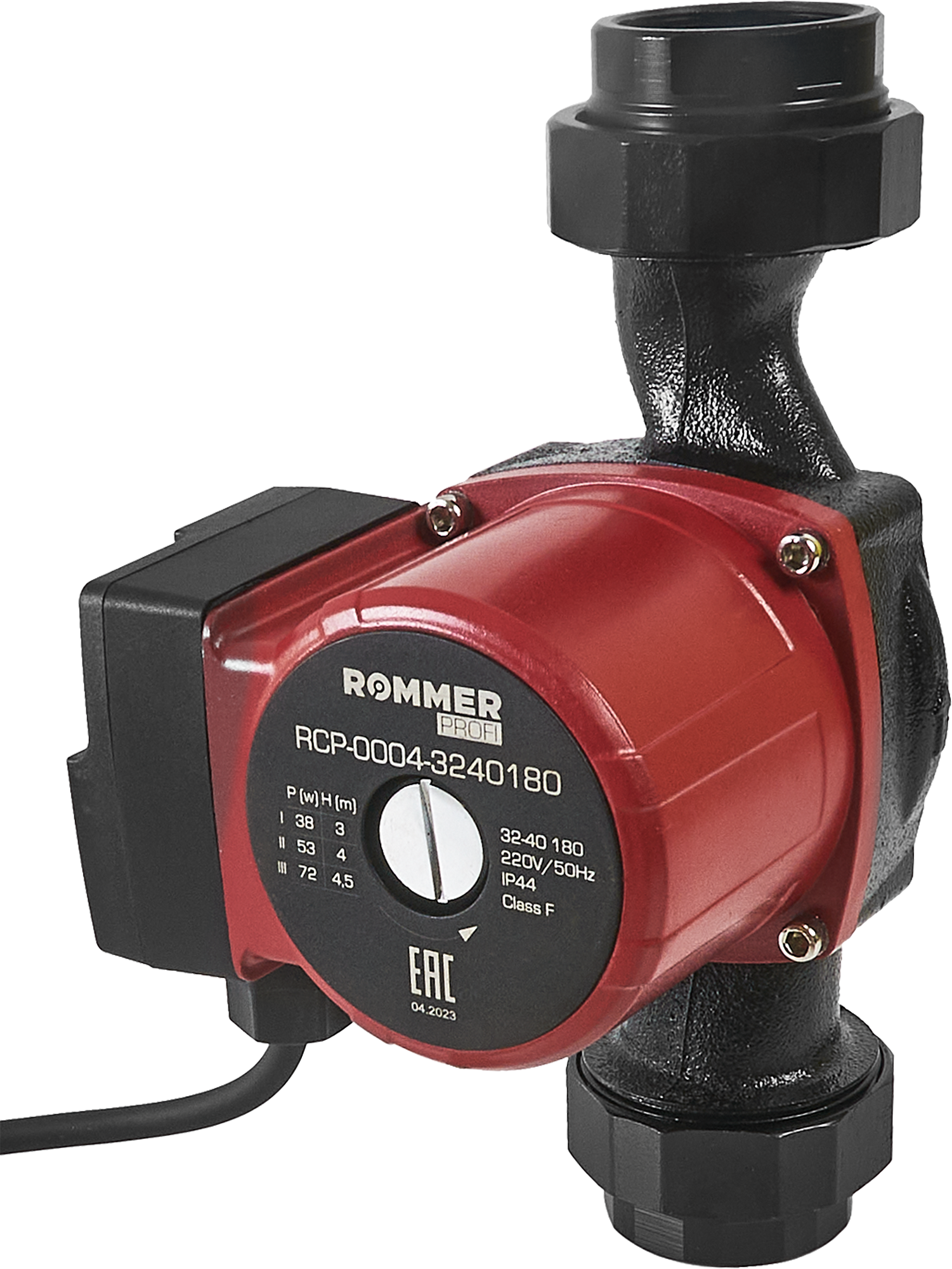 Изображение товара Циркуляционный насос Rommer Profi 32/4 180 мм 2" для систем отопления и водоснабжения