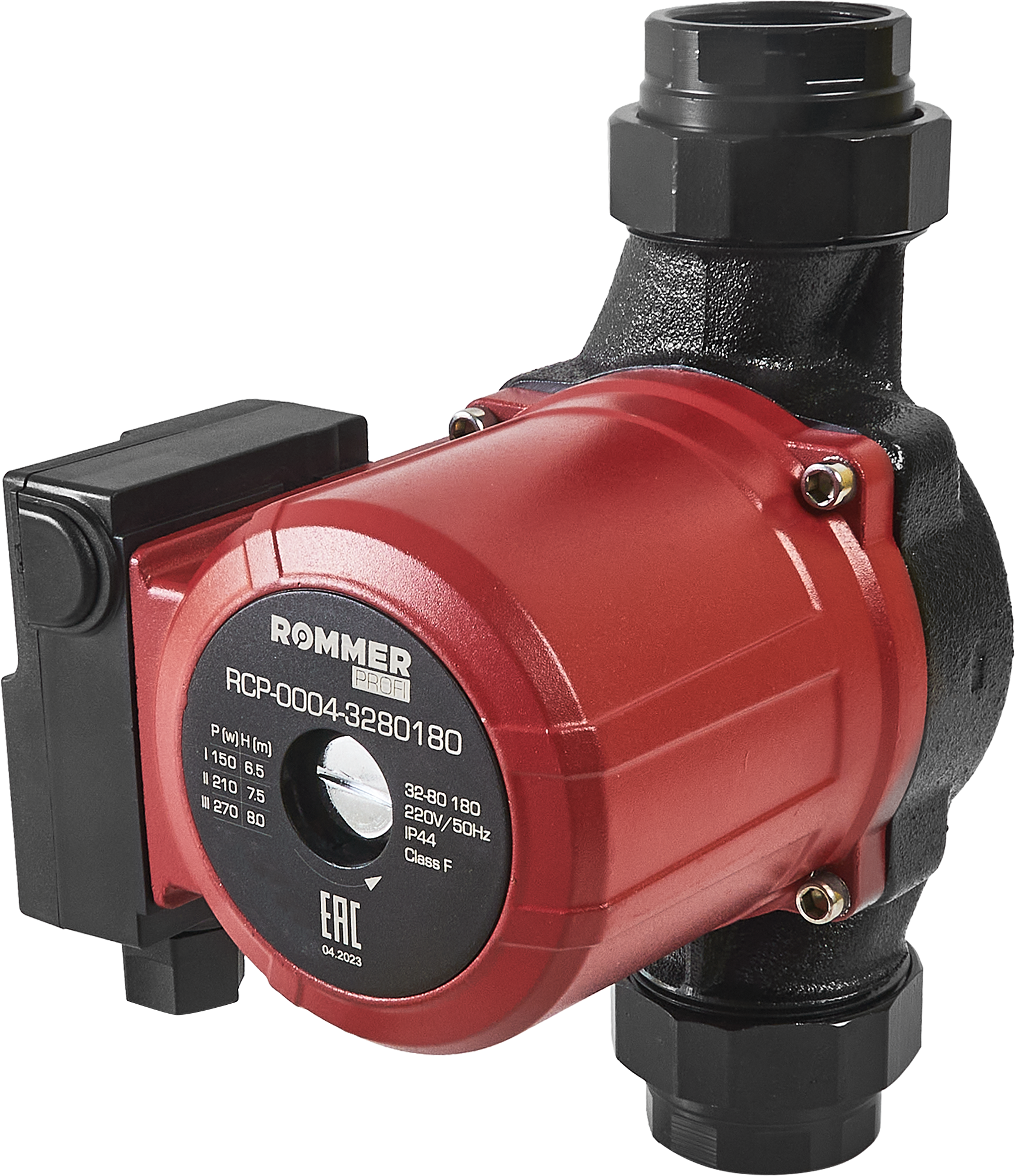 Изображение товара Циркуляционный насос Rommer Profi 32/8 180 мм для отопления и водоснабжения