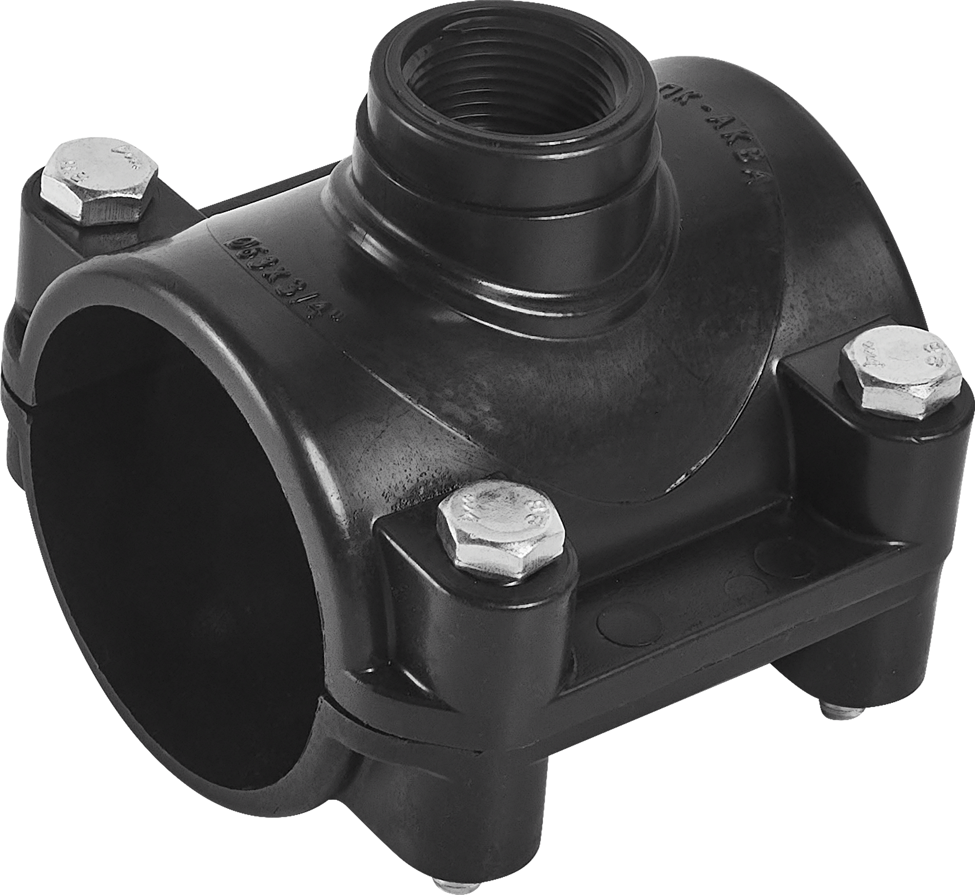 Изображение товара Седелка ПНД Политэк ø3/4"х63 мм внутренняя резьба