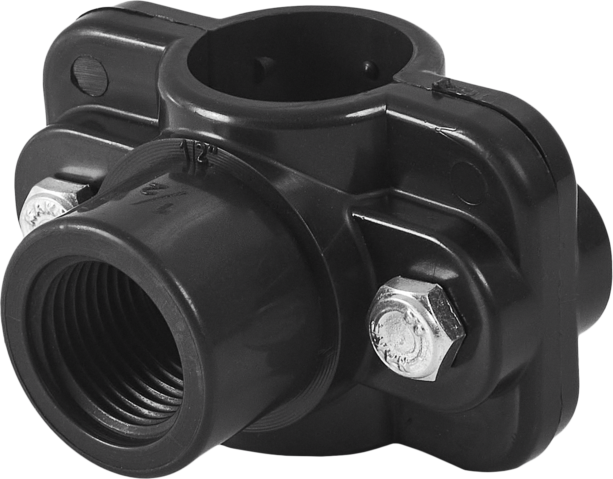 Изображение товара Седелка Политэк 1/2"x25 мм ВР полипропилен