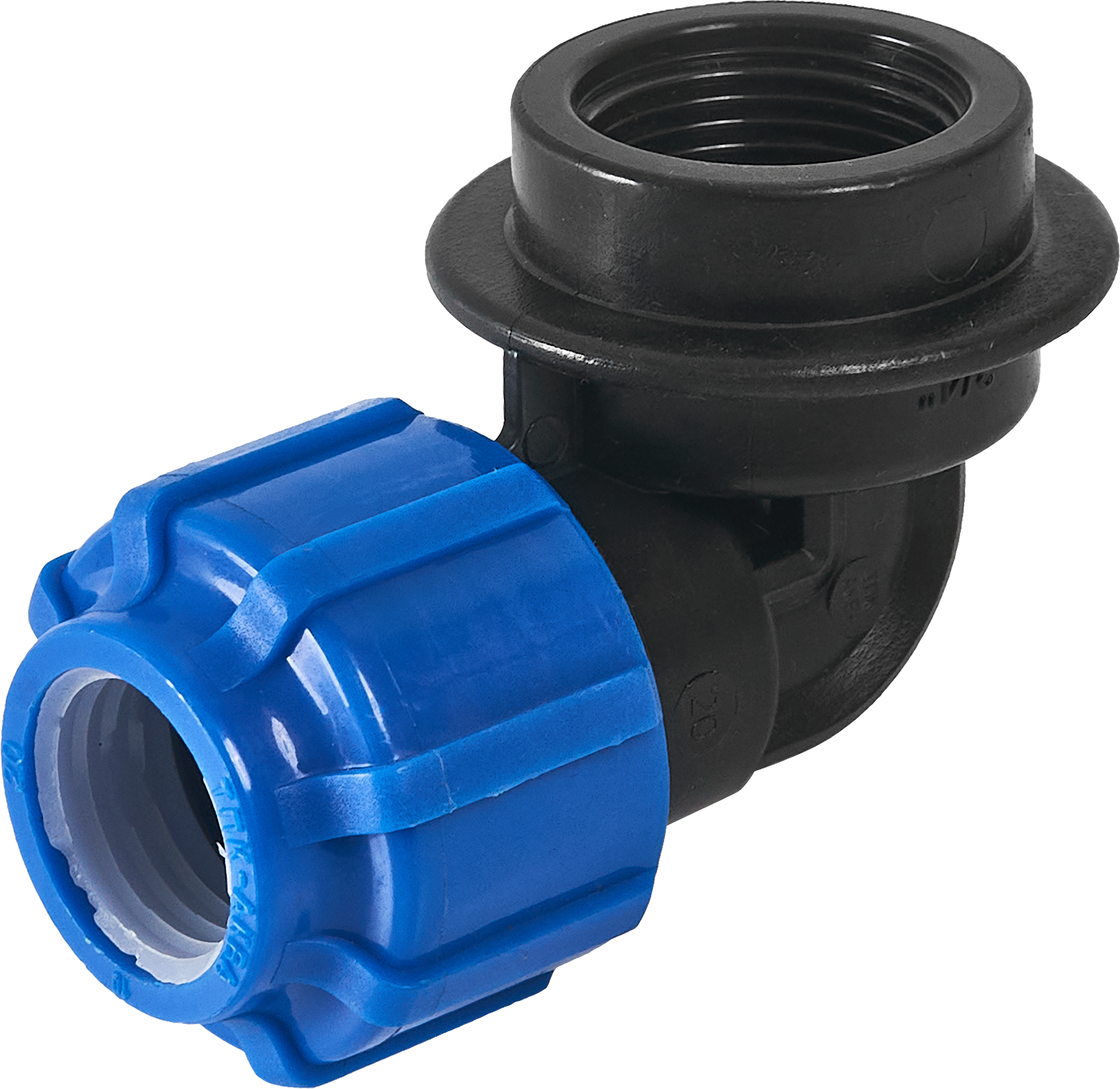 Изображение товара Отвод 90° Политэк 3/4"x20 мм ВР полипропилен