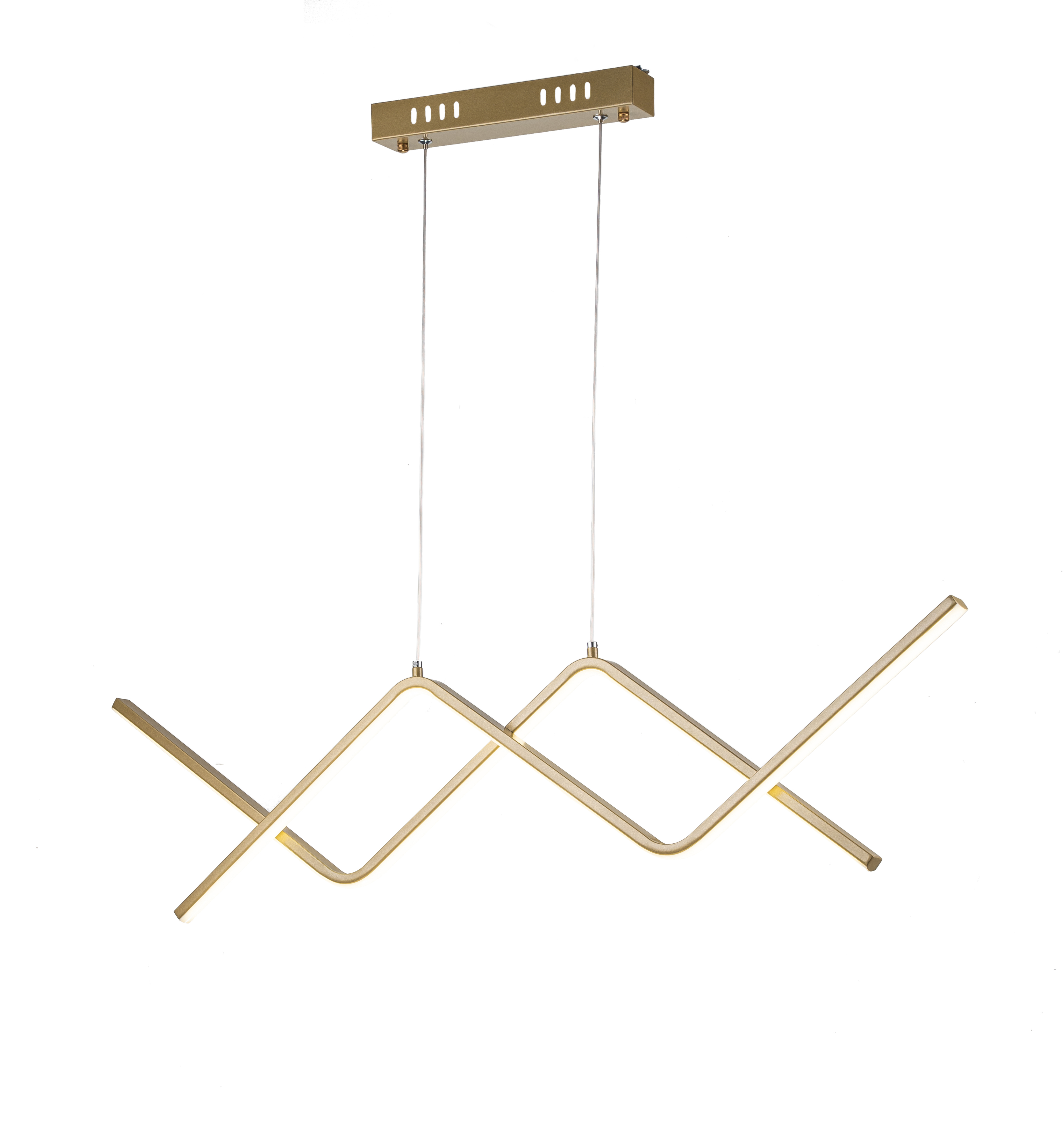 Изображение товара Люстра потолочная Escada Zigzag с пультом регулировка цвета и яркости 15 м²