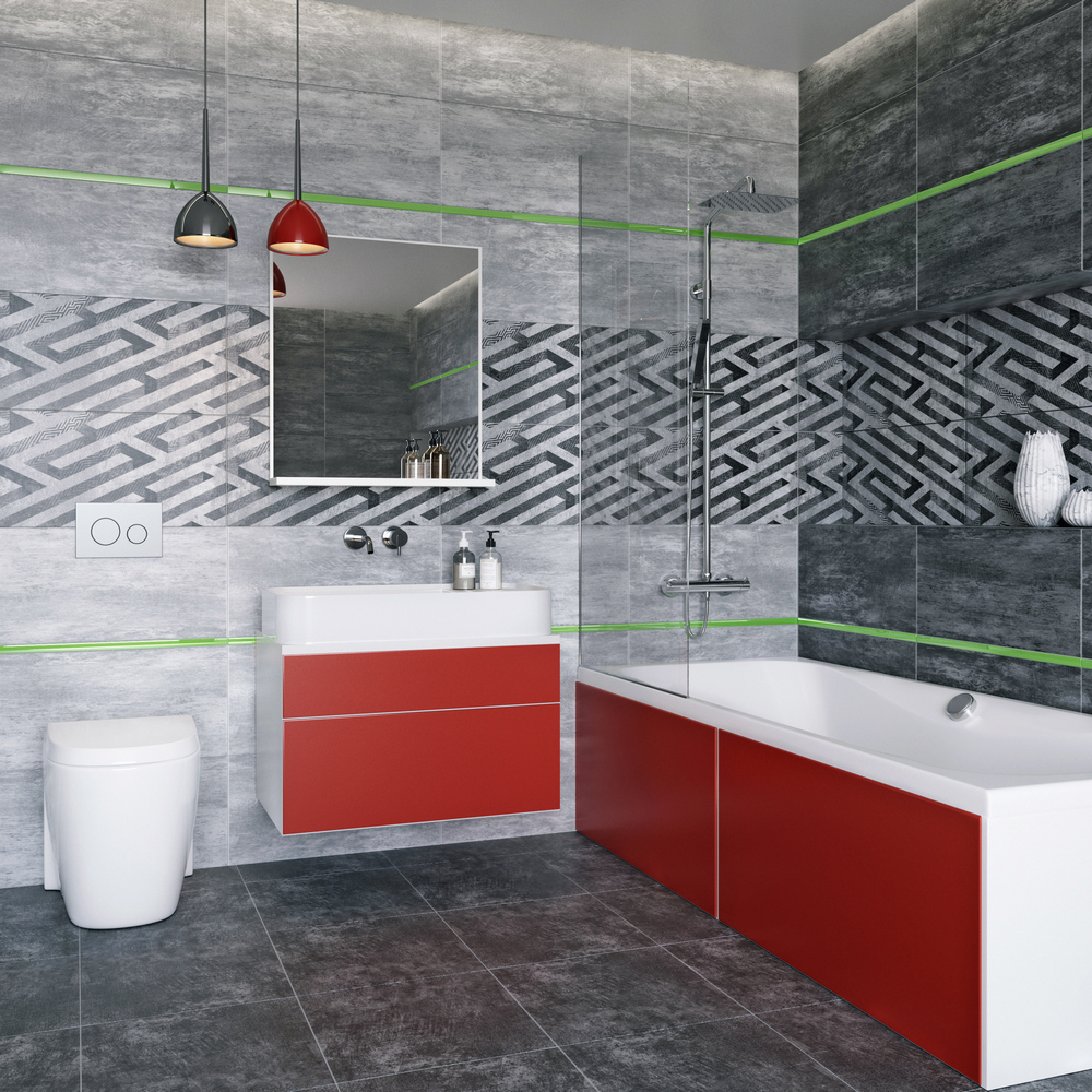 Изображение товара [Керамогранит] КЕРАМИН Нью-Йорк Серый 40x40 см — Каменный стиль для интерьеров