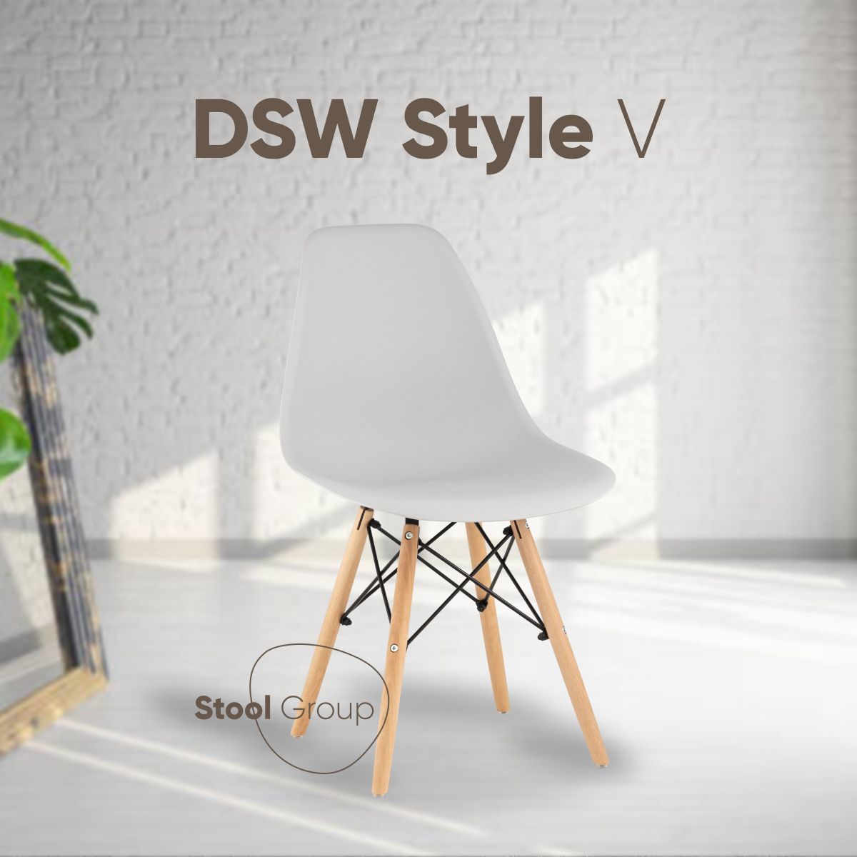 Изображение товара Стул кухонный Стул груп Style v 81x53x46 см пластик цвет белый Изображение товара Стул кухонный Стул груп Style v 81x53x46 см пластик цвет белый