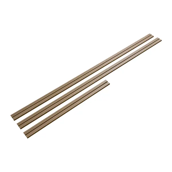 Комплект дверной коробки 2070x70x26 мм Hardflex ясень коричневый (2.5 шт.)