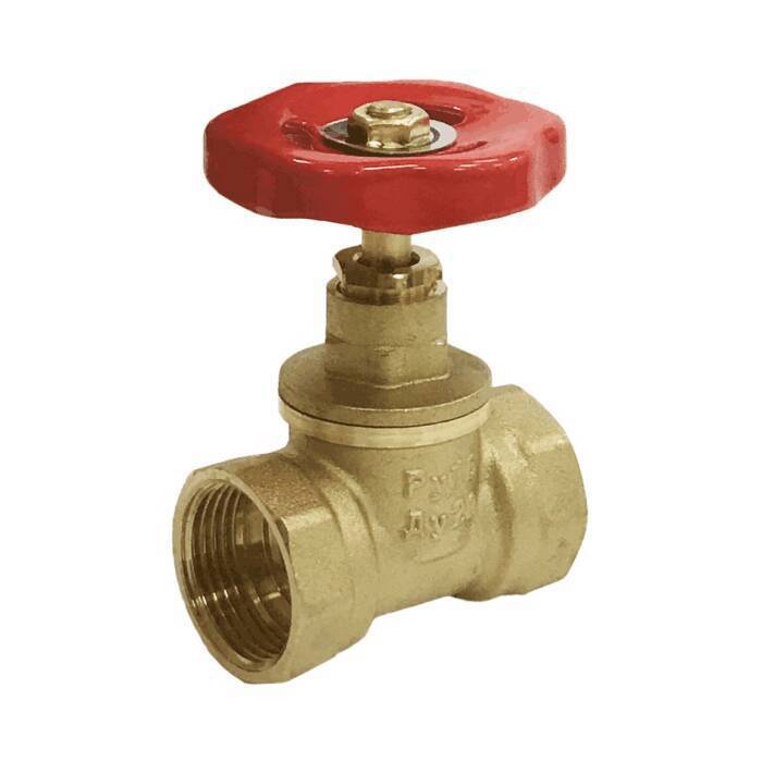 Изображение товара Вентиль запорный Santechsystems 15б1п DN20 PN16 3/4 ВР латунь с ручкой барашек для воды