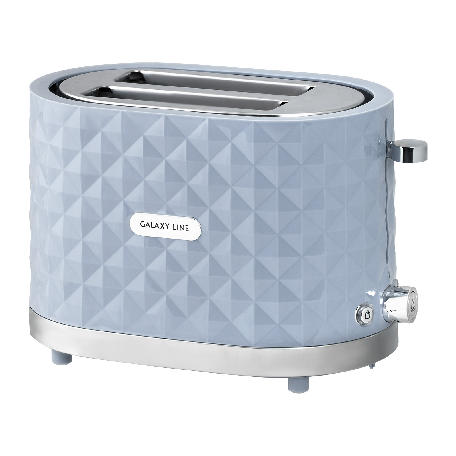 Изображение товара Электрический тостер GALAXY LINE GL2912 бежевый 7 степеней обжарки
