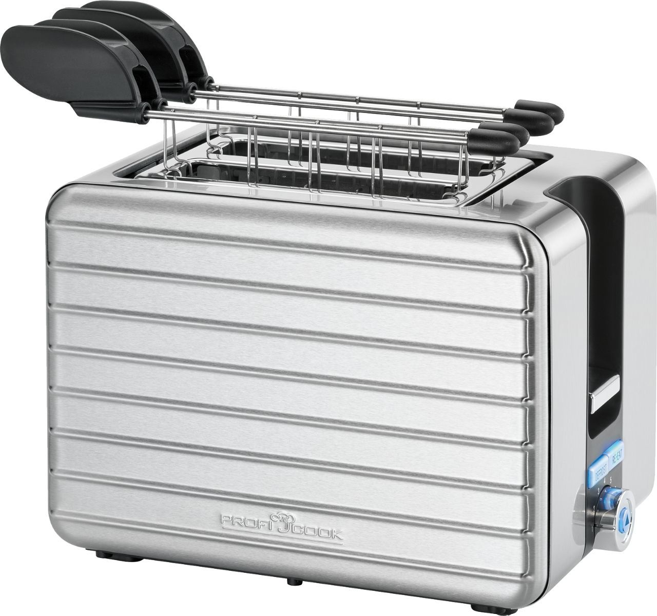 Изображение товара Тостер Profi Cook PC-TAZ 1110 стальной на 2 ломтика