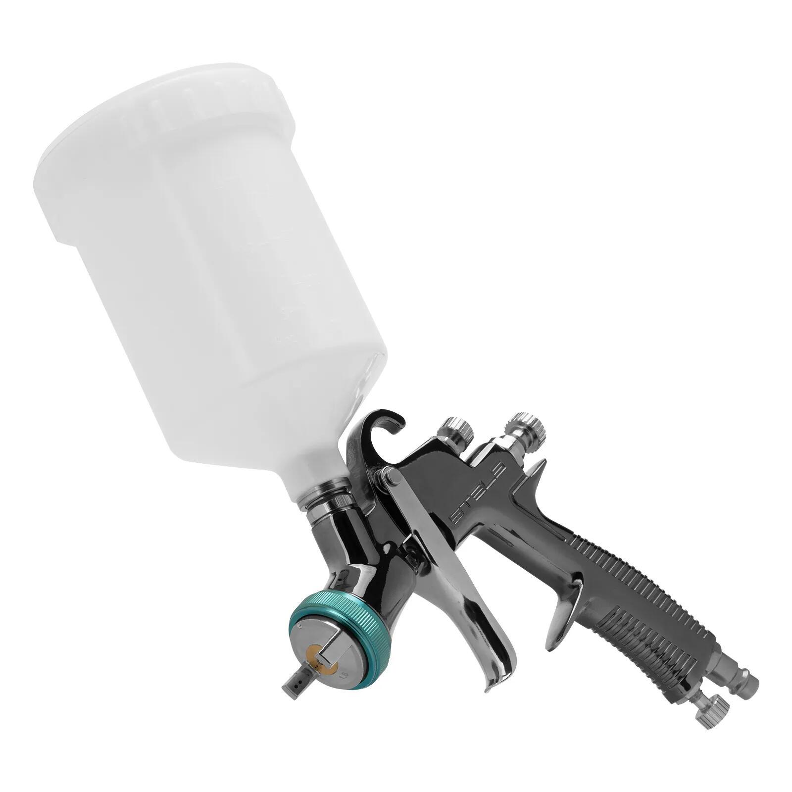 Изображение товара Пневматический краскопульт Stels AG 950 LVLP, 0.6л, 110л/мин, верхний бак