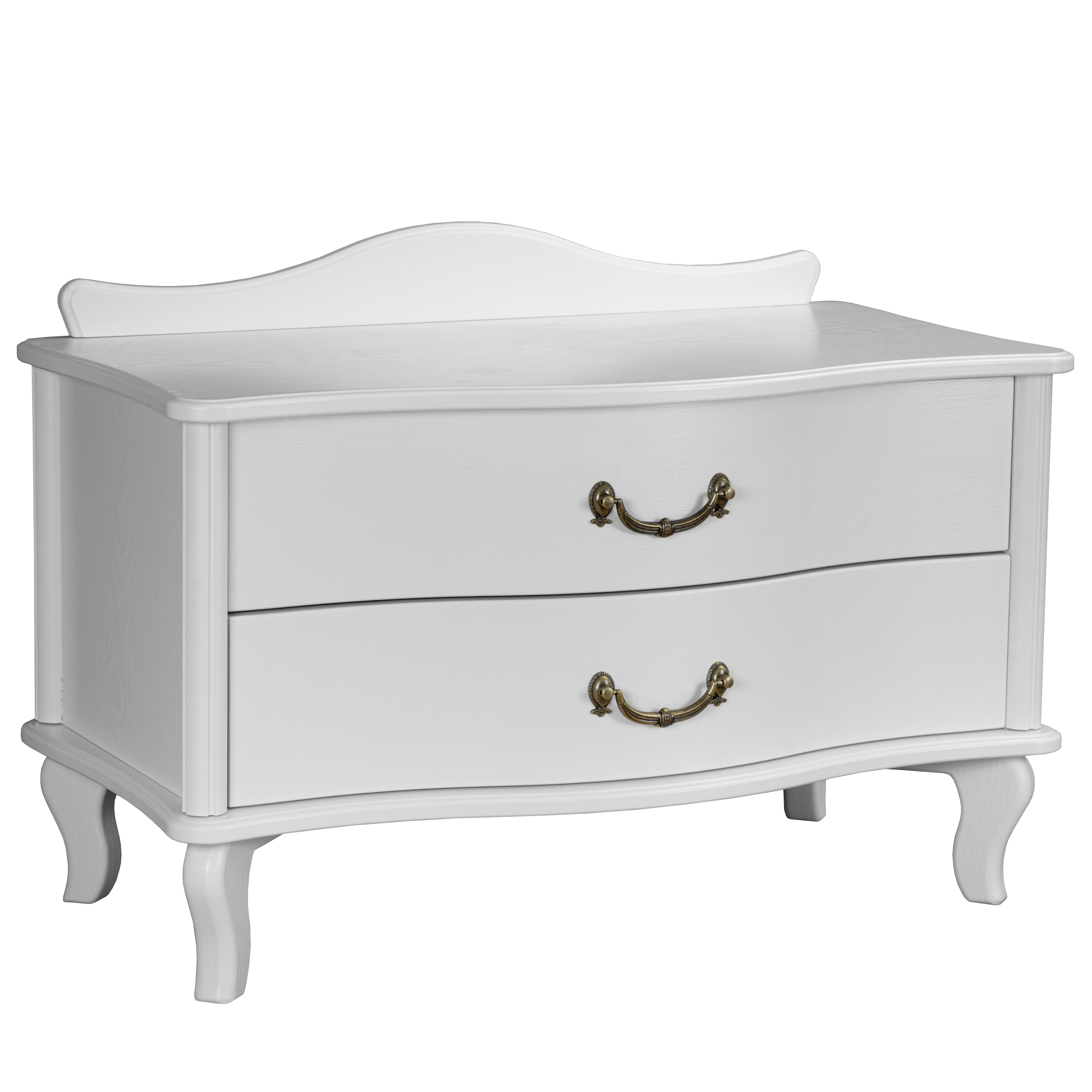 Изображение товара Тумба прикроватная МЕБЕЛИК Джульетта 75x53x42 см Белый Изображение товара Тумба прикроватная МЕБЕЛИК Джульетта 75x53x42 см Белый