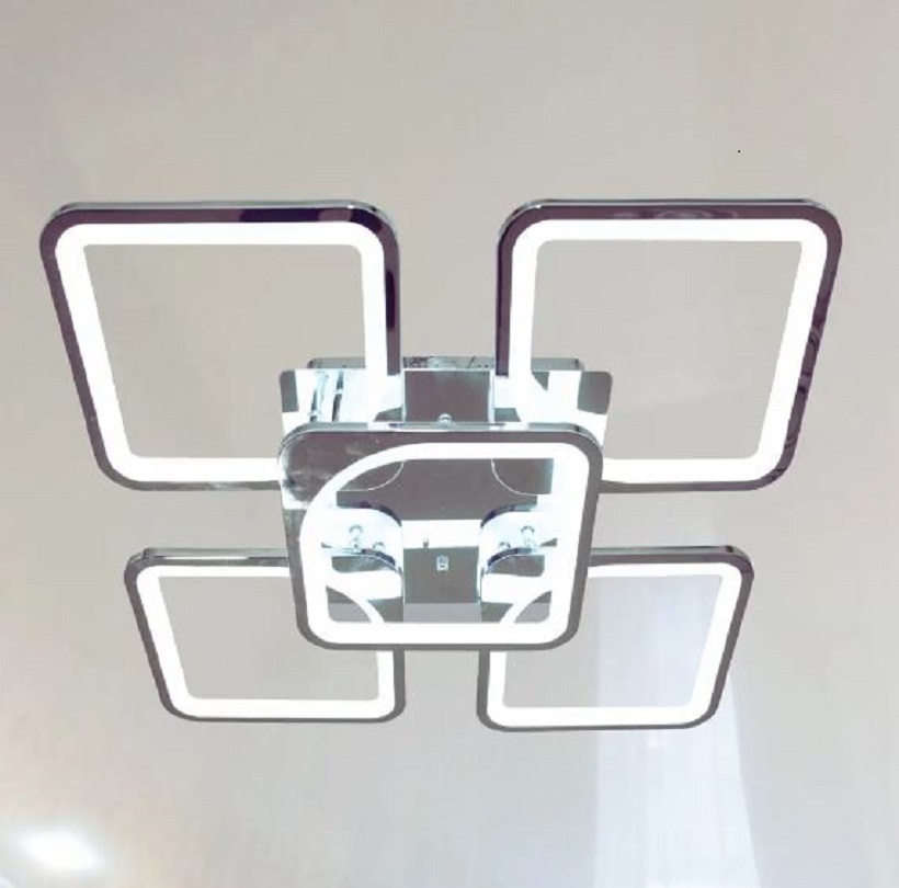 Изображение товара Люстра потолочная Safilight 6012-5-chrom с пультом управления и регулируемым светом