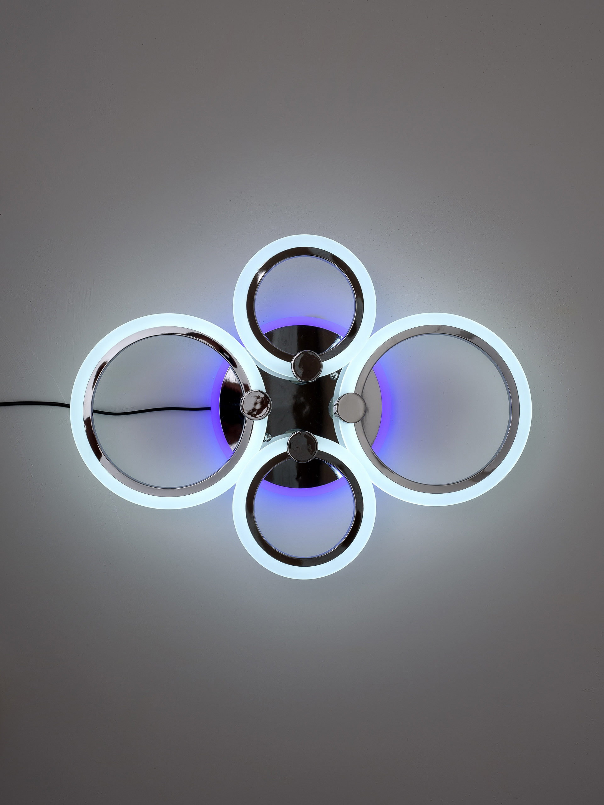 Изображение товара Люстра потолочная Safilight 6004-4+RGB с пультом управления, регулируемый цвет света