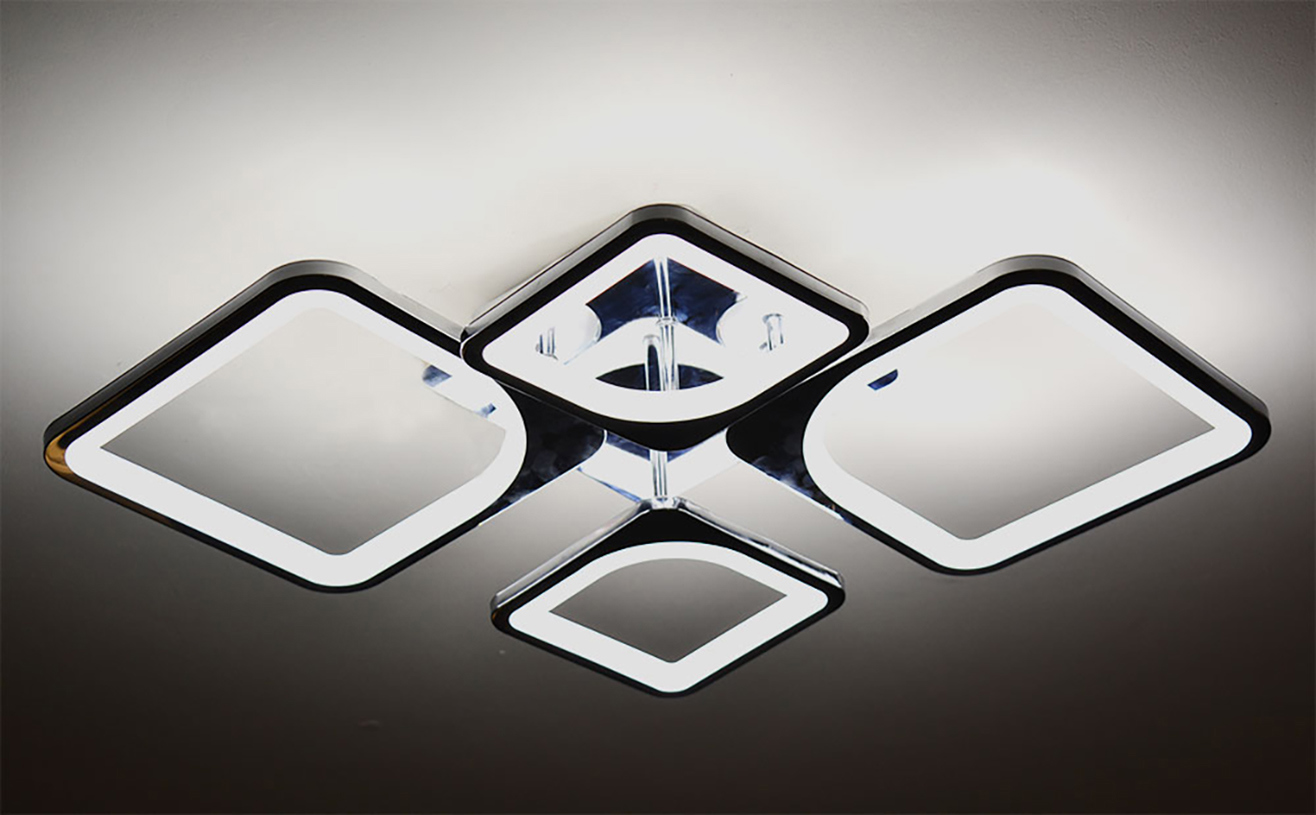 Изображение товара Люстра потолочная Safilight 6012-4b-CR с пультом и Wi-Fi управление