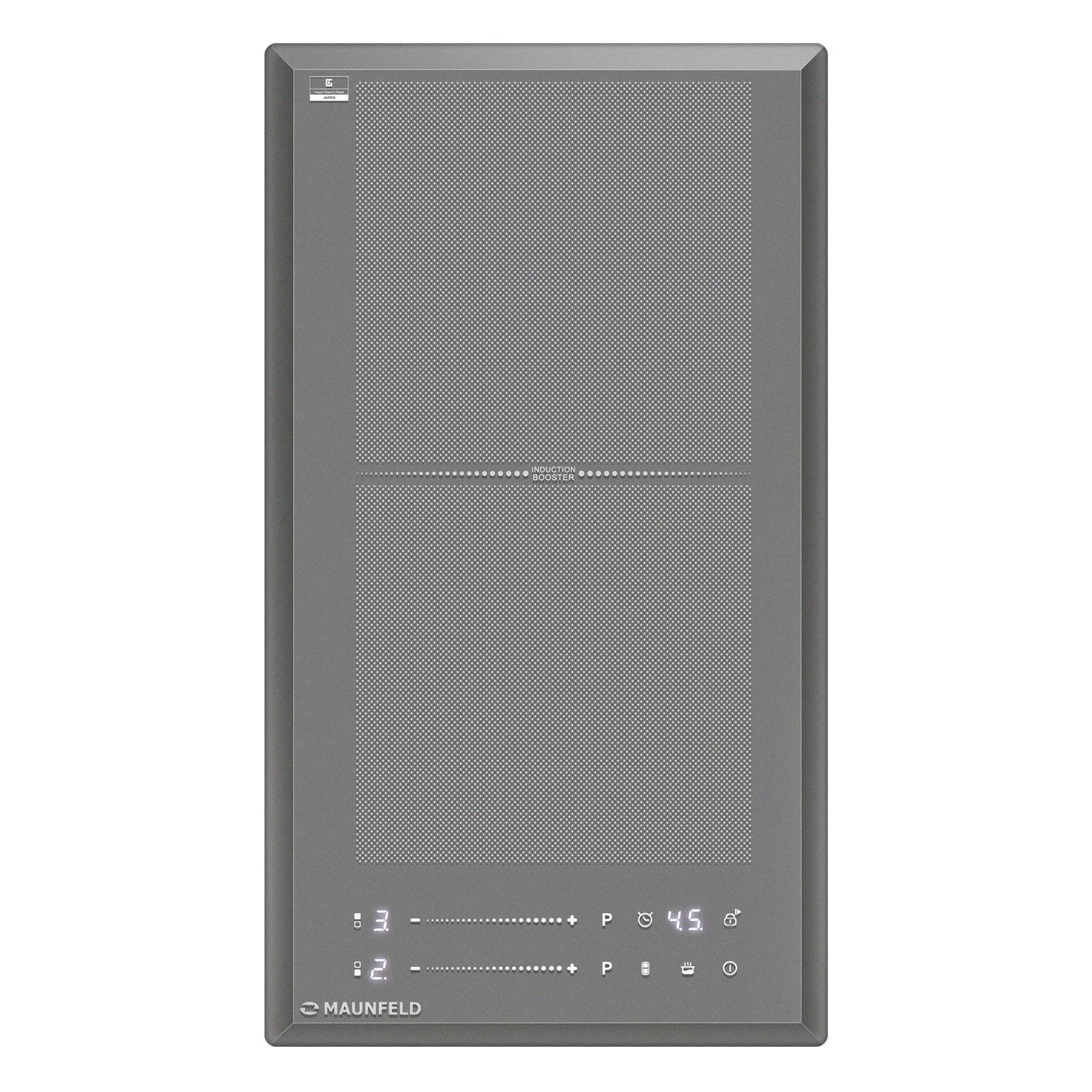 Изображение товара Индукционная варочная панель Maunfeld CVI292S2FLGR 29 см 2 конфорки цвет серый