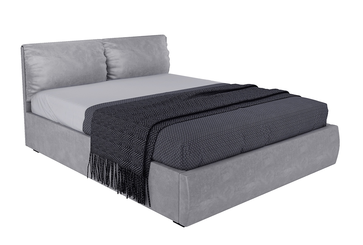 Изображение товара Кровать Costa Сиеста 120x190 см с подъемным механизмом и мягким велюром