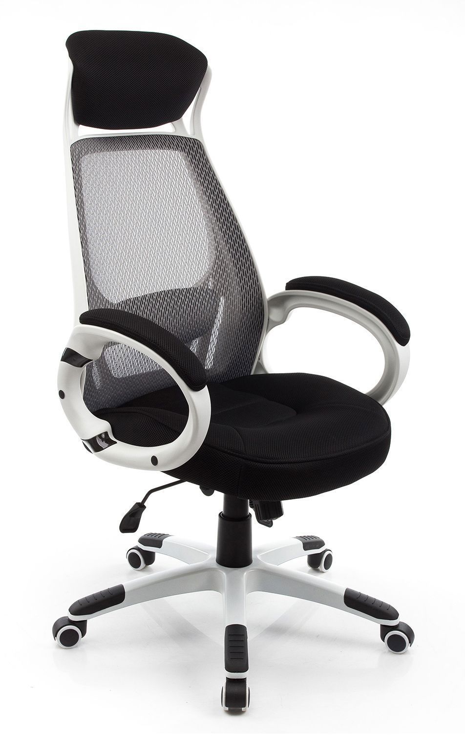 Изображение товара Офисное кресло Woodville Burgos сетка цвет белый