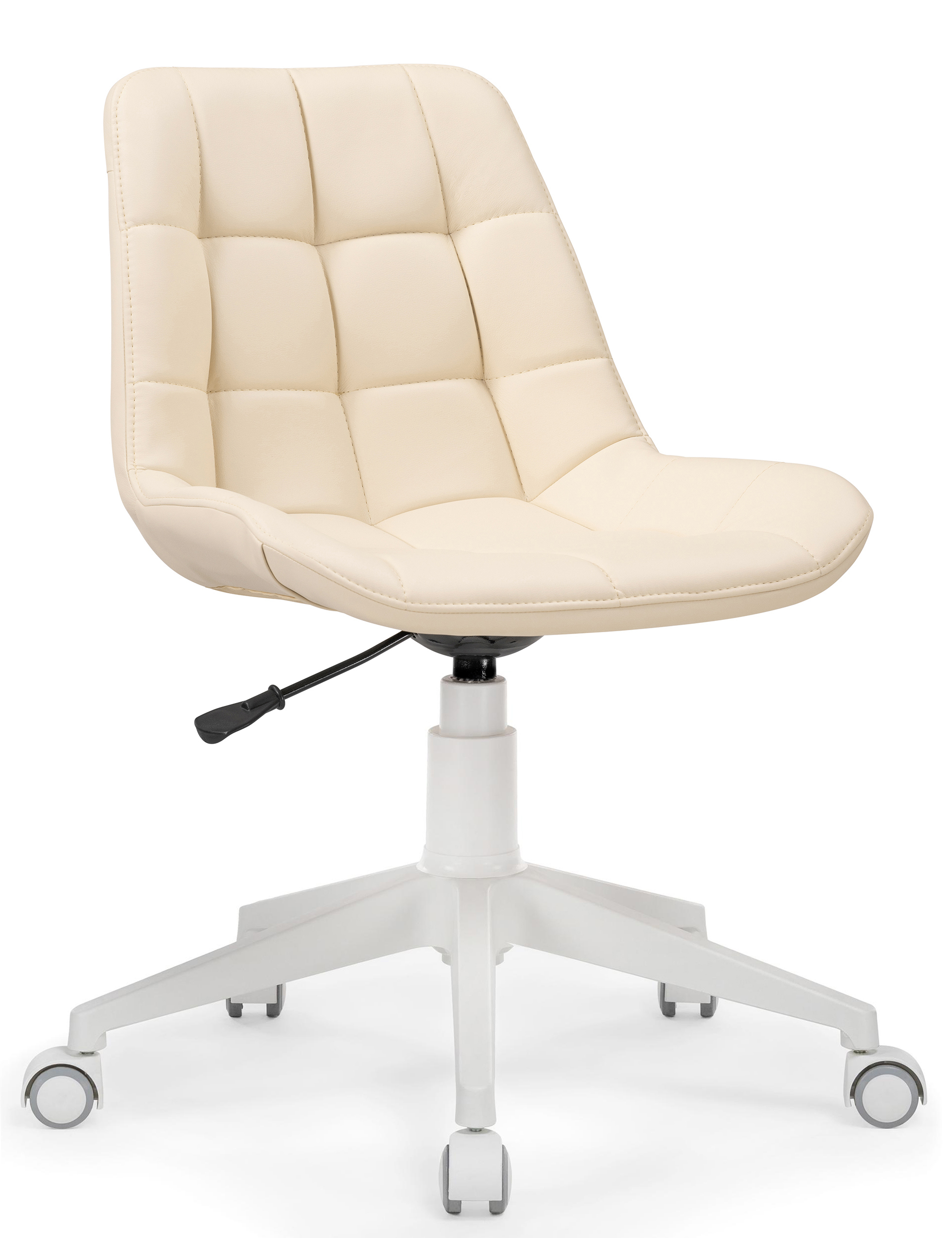 Изображение товара Офисное кресло Woodville Келми 1 эко-кожа цвет белый/слоновая кость