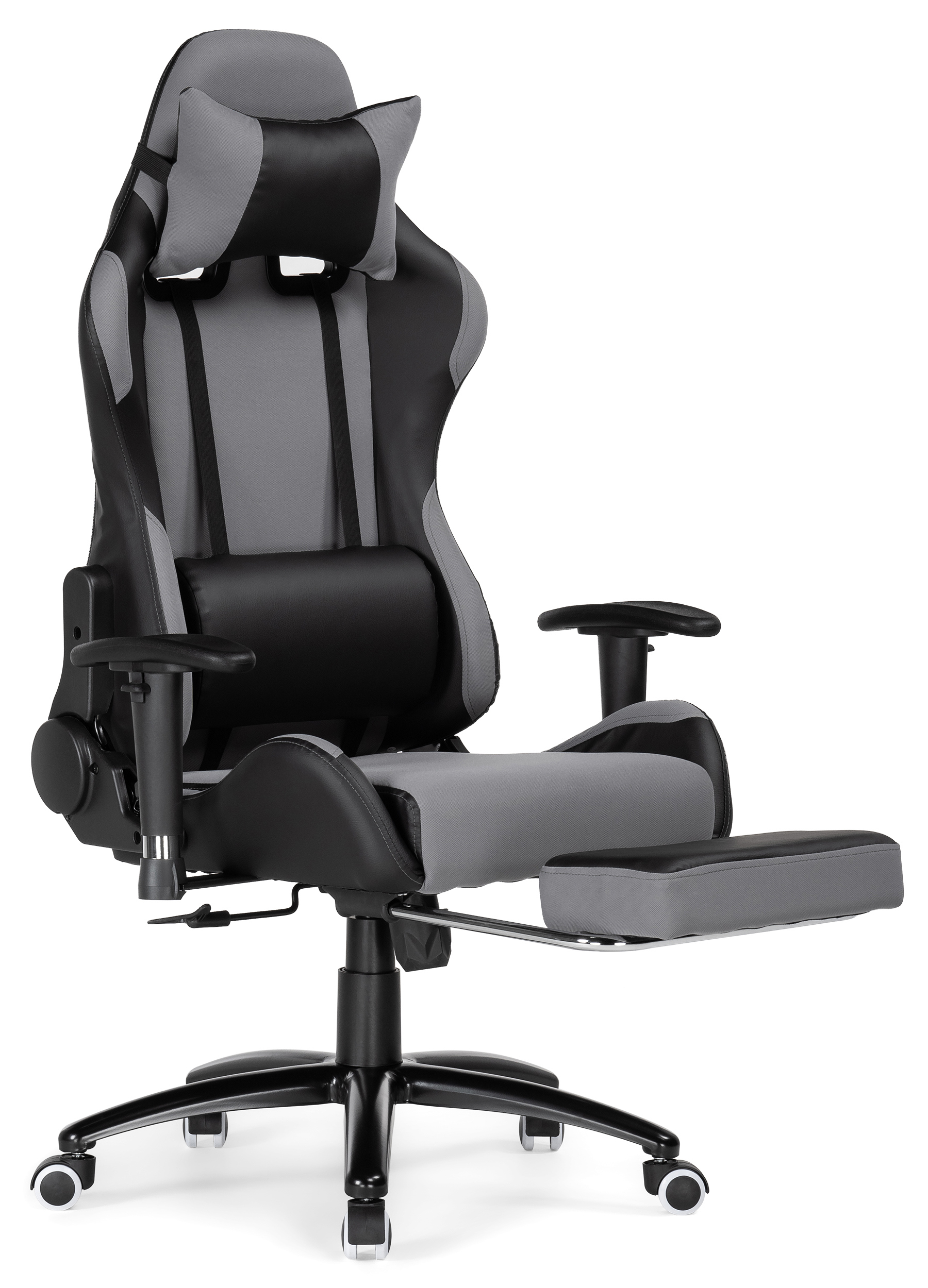 Изображение товара Офисное кресло Woodville Tesor из искусственной кожи с регулировками и подголовником