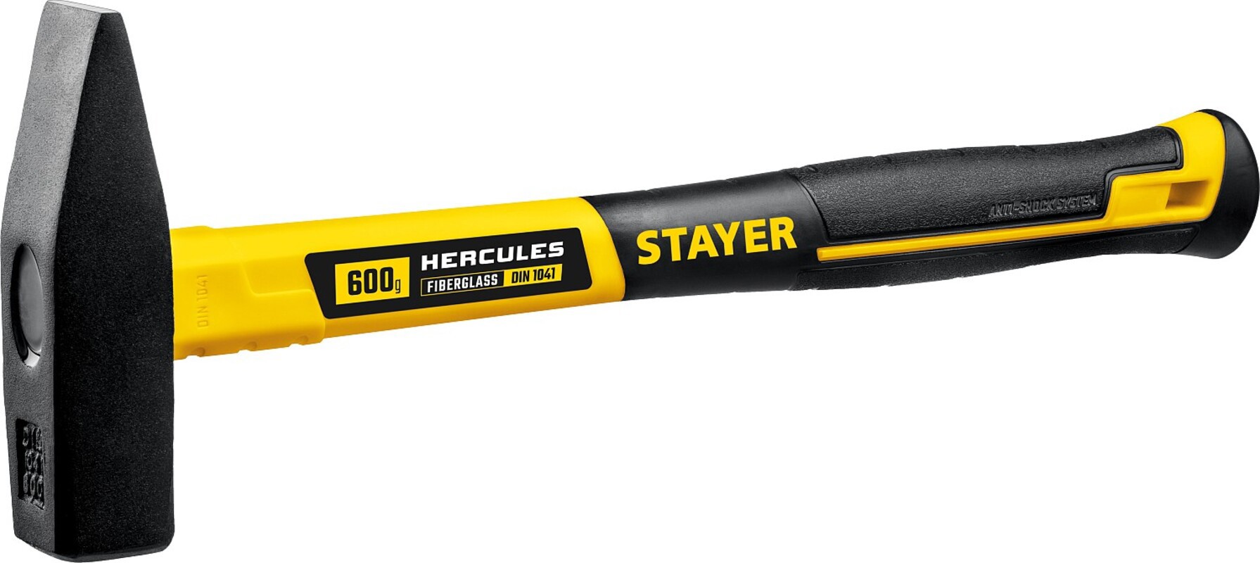 Изображение товара Молоток слесарный Stayer 20050-06 фиберглассовая рукоятка 600 г Изображение товара Молоток слесарный Stayer 20050-06 фиберглассовая рукоятка 600 г