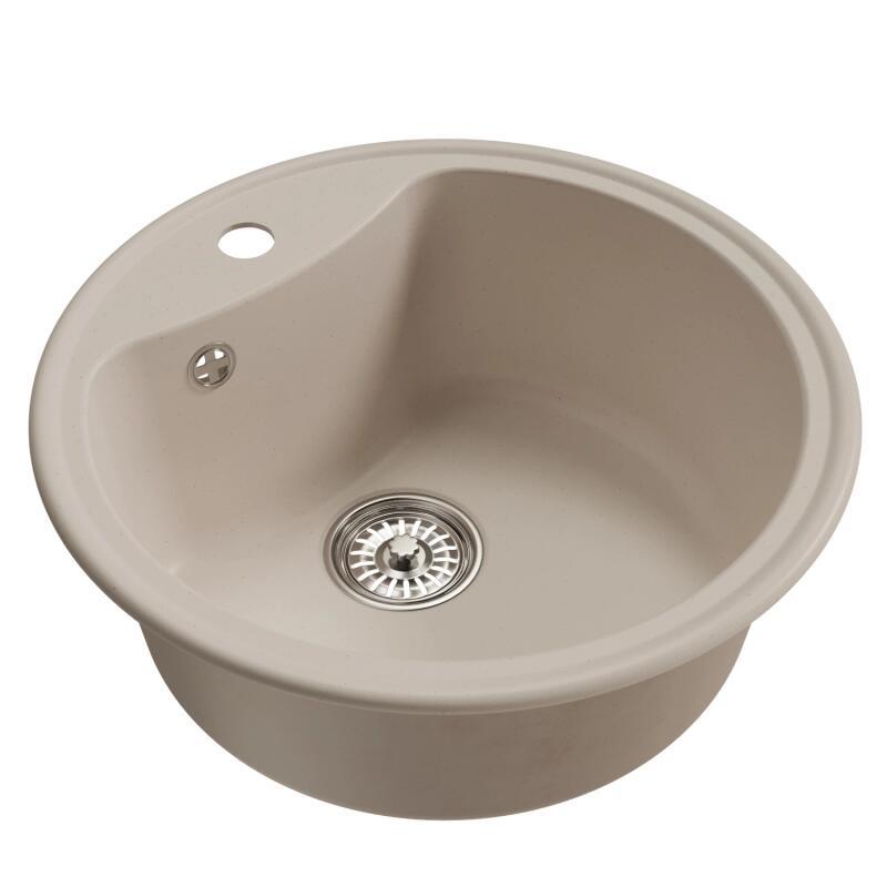 Изображение товара Mixline ML-GM09 - мойка из искусственного мрамора, 53x53 см, белая
