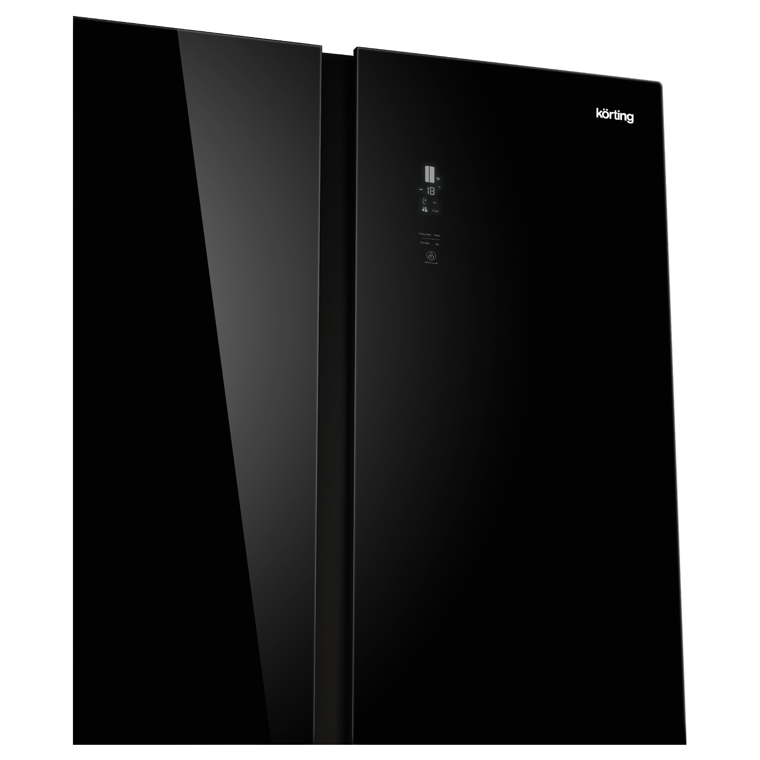 Отдельностоящий холодильник Korting KNFS 93535 GN 91.2x177
