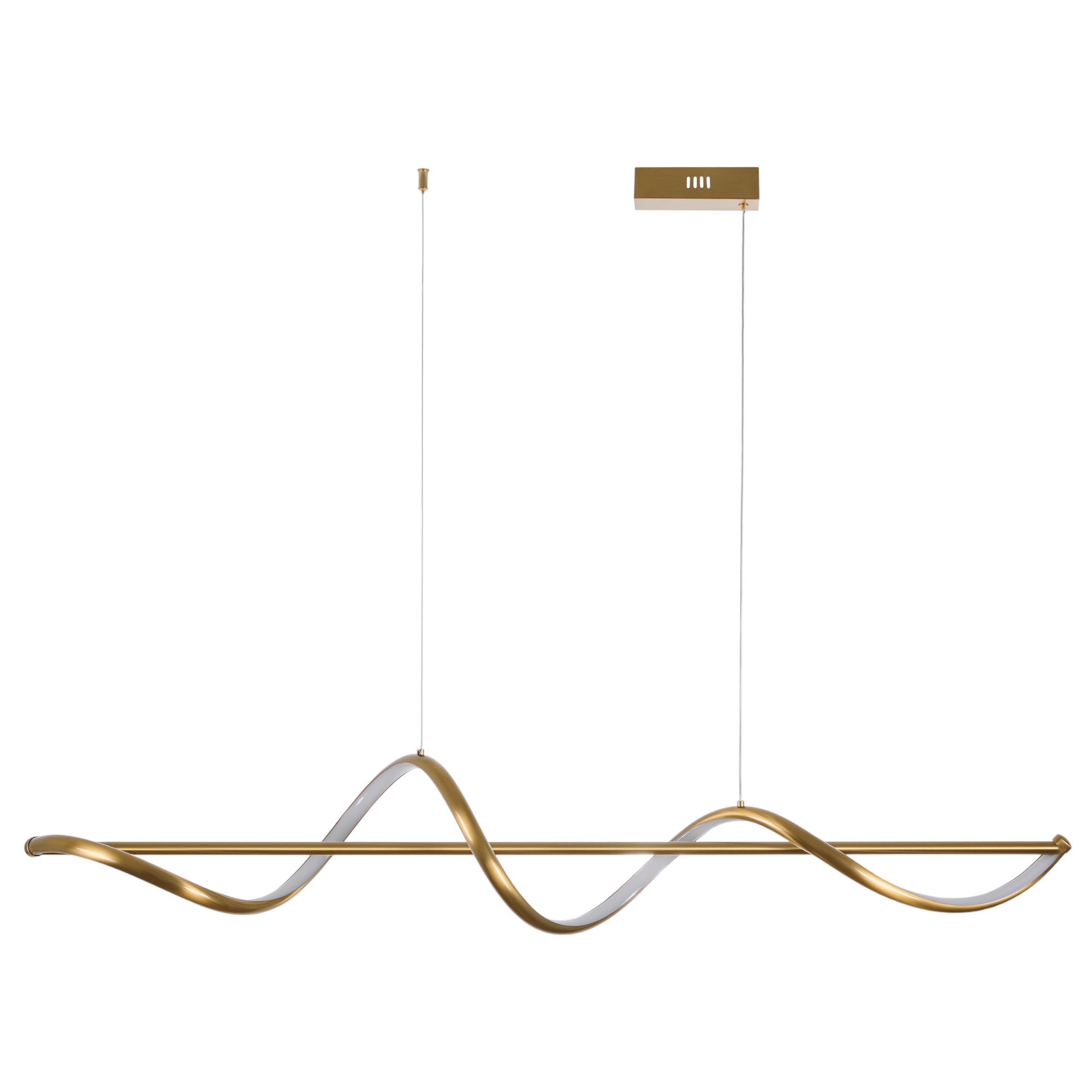 Изображение товара Светильник подвесной Myfar Mr2050-pl 8 м² нейтральный белый свет цвет жёлтый/золотой