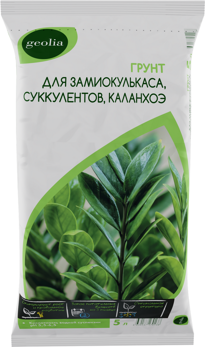 Изображение товара Грунт Geolia для суккулентов 5 л