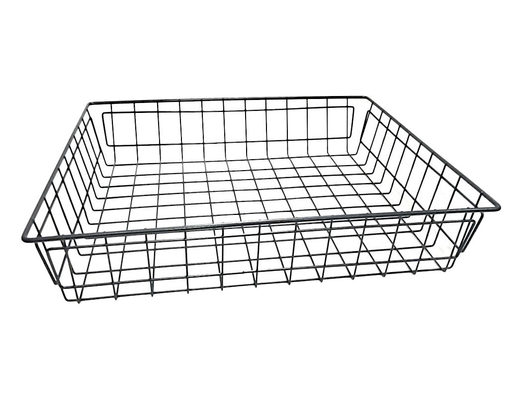 Изображение товара Выдвижная корзина в шкаф GTV KO-SR100-50-60 45.50x10x48.50 см сталь цвет антрацит