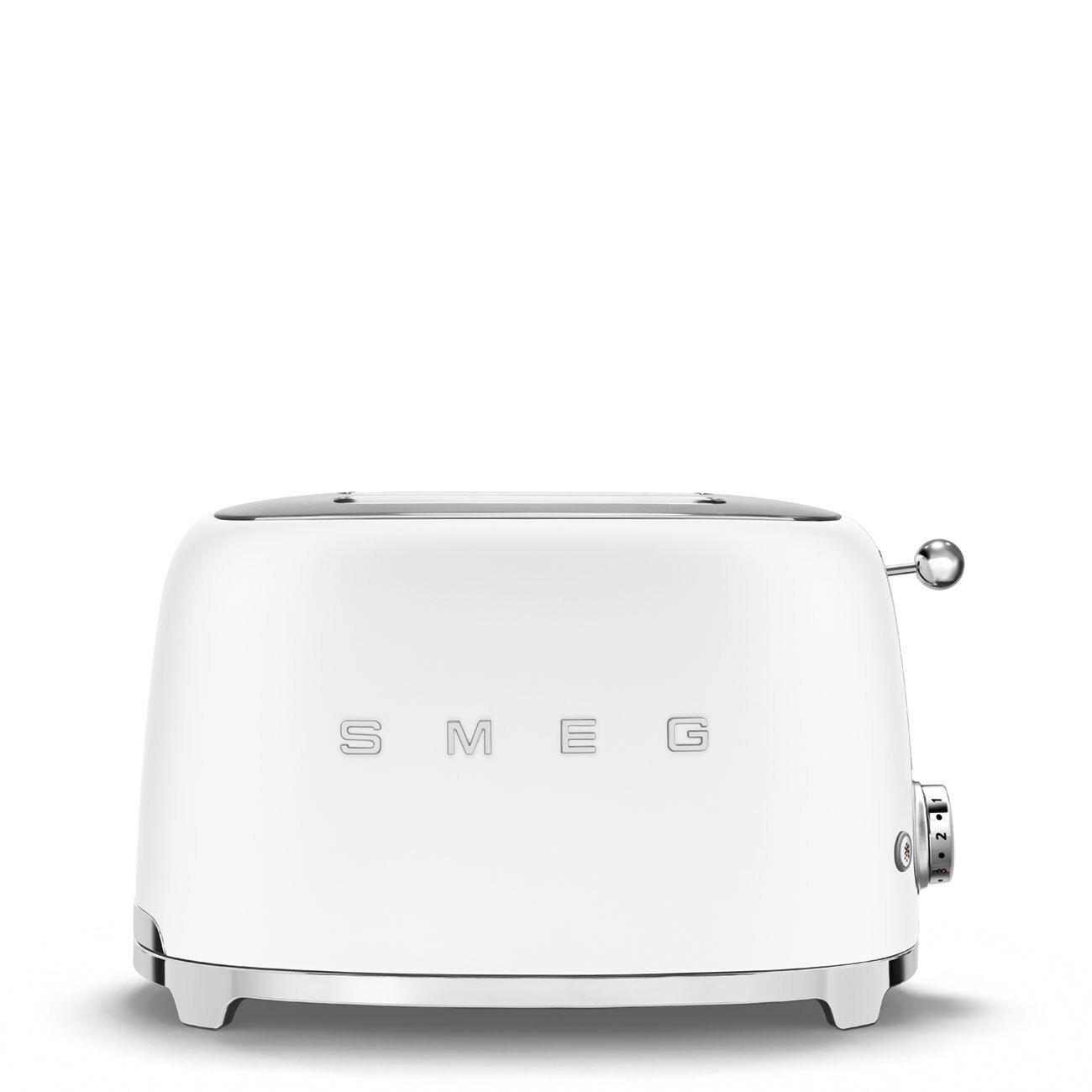 Изображение товара Тостер SMEG TSF01WHMEU белый матовый 6 уровней прожарки стиль 50-х годов