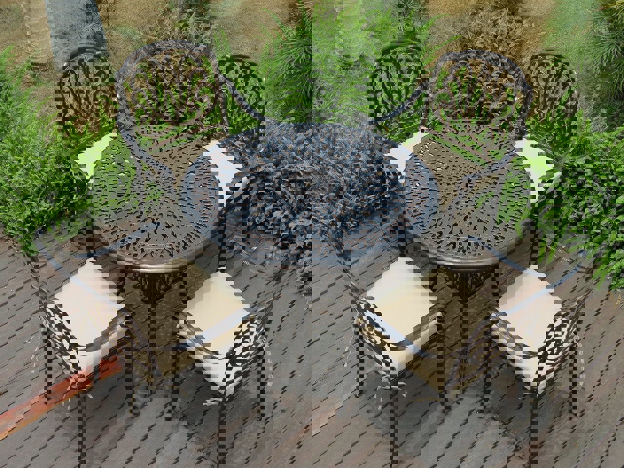 Изображение товара Садовая мебель для обеда из алюминия Xiatuyou ALU-9002T/9002C 4 места